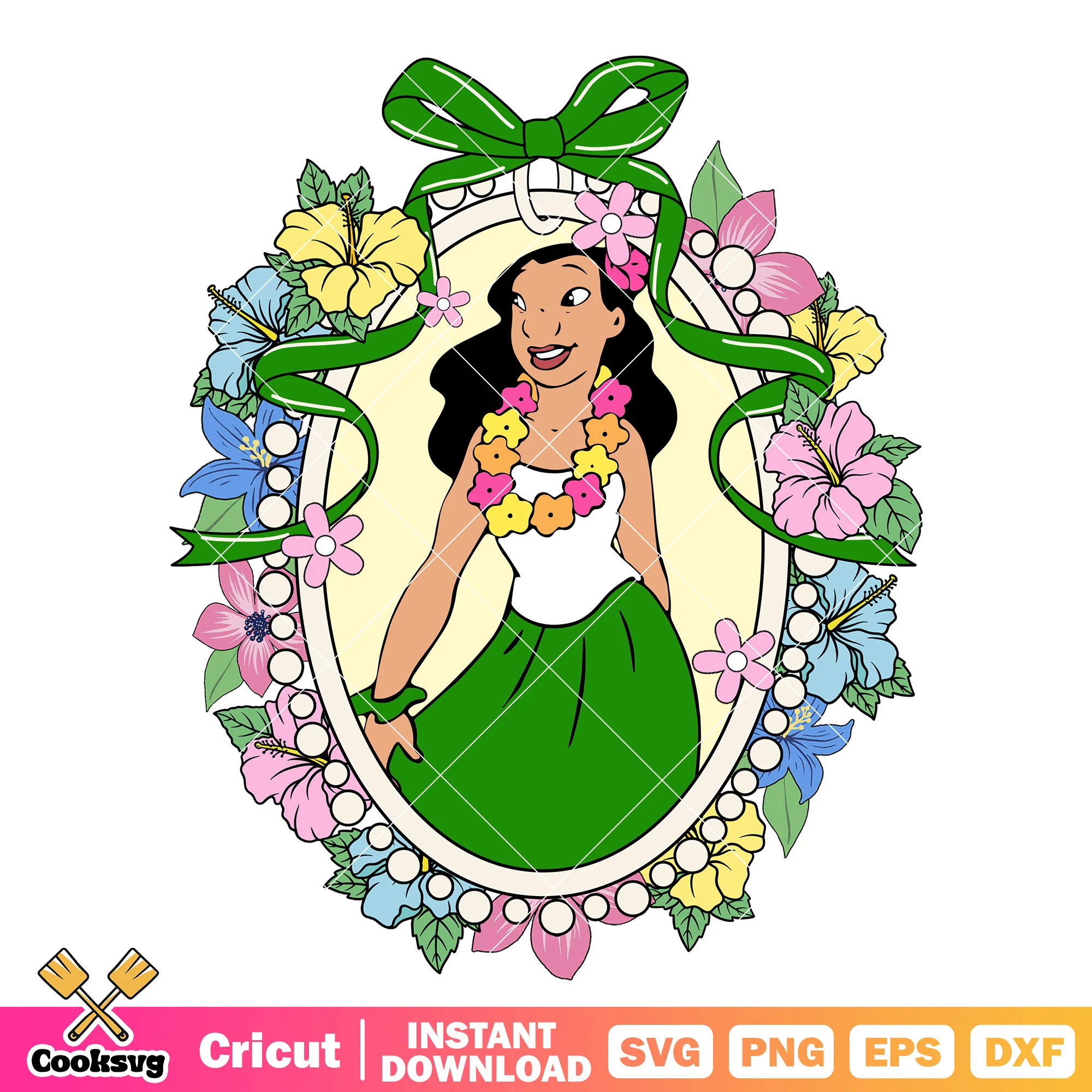 Nani Pelekai Disney Magic Mirror PNG, Nani Pelekai PNG