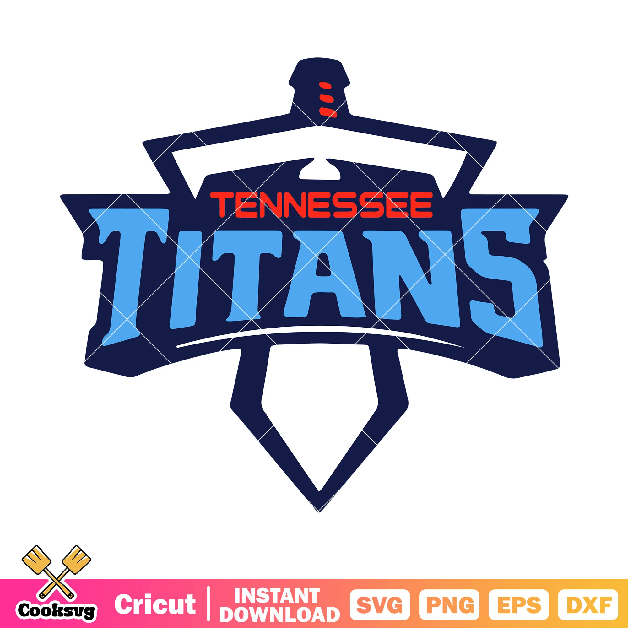 Nationall football titans team svg, tennessee svg, nfc south svg
