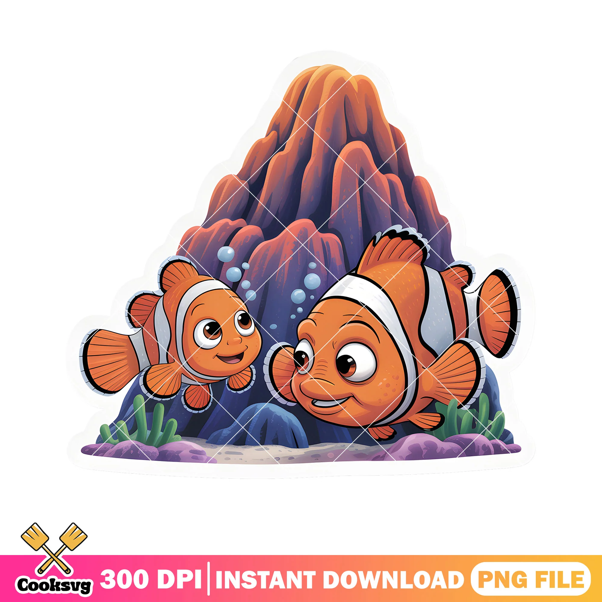 Nemo marlin vocalno png, clownfish nemo png, clownfish marlin png