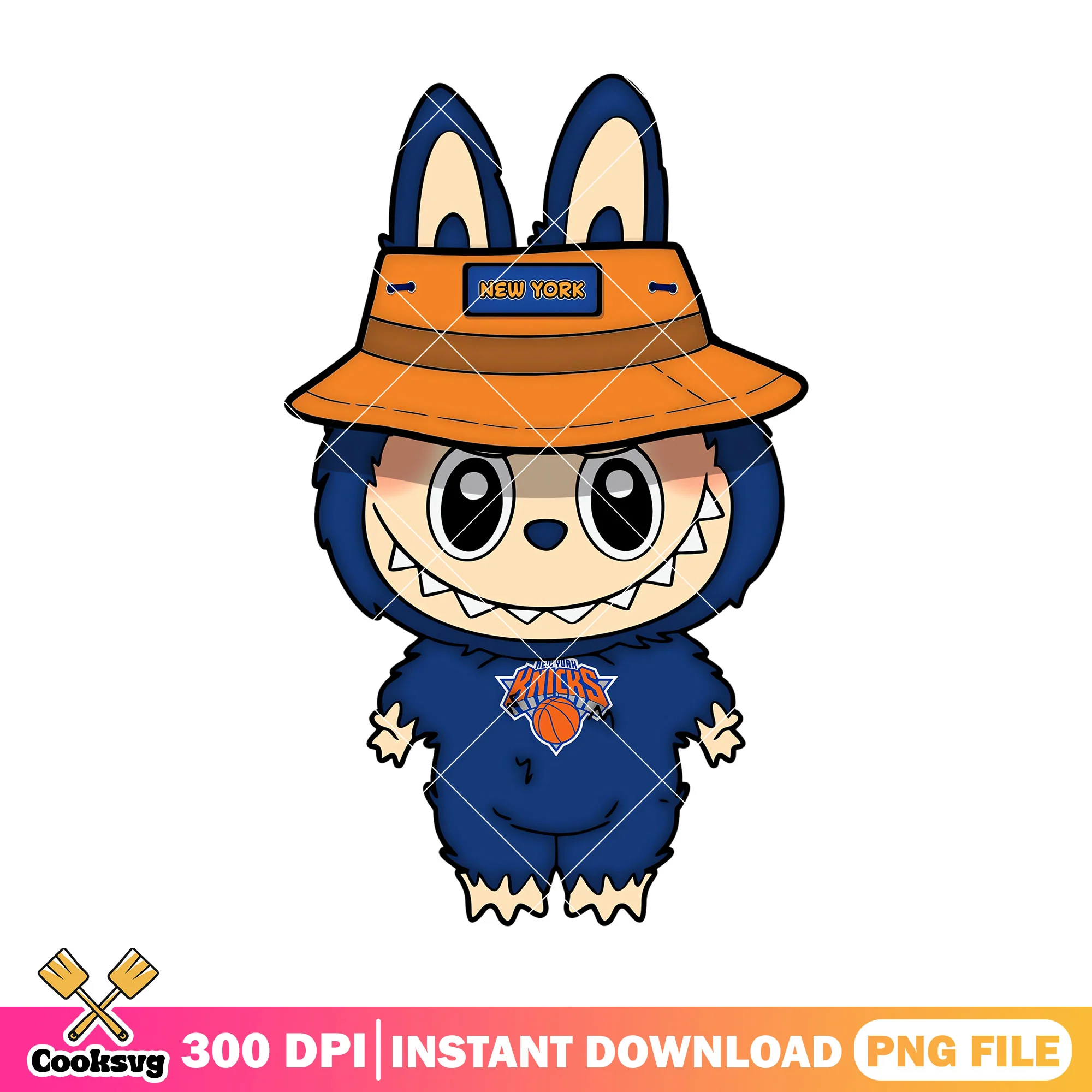 New york labubu baseball team png, labubu popmart png, labubu baby png