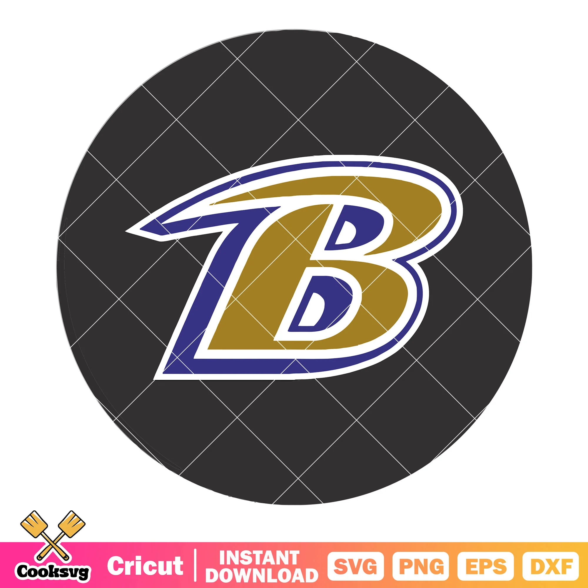 NFL B logo football team svg. nfl teams svg, baltimore ravens svg