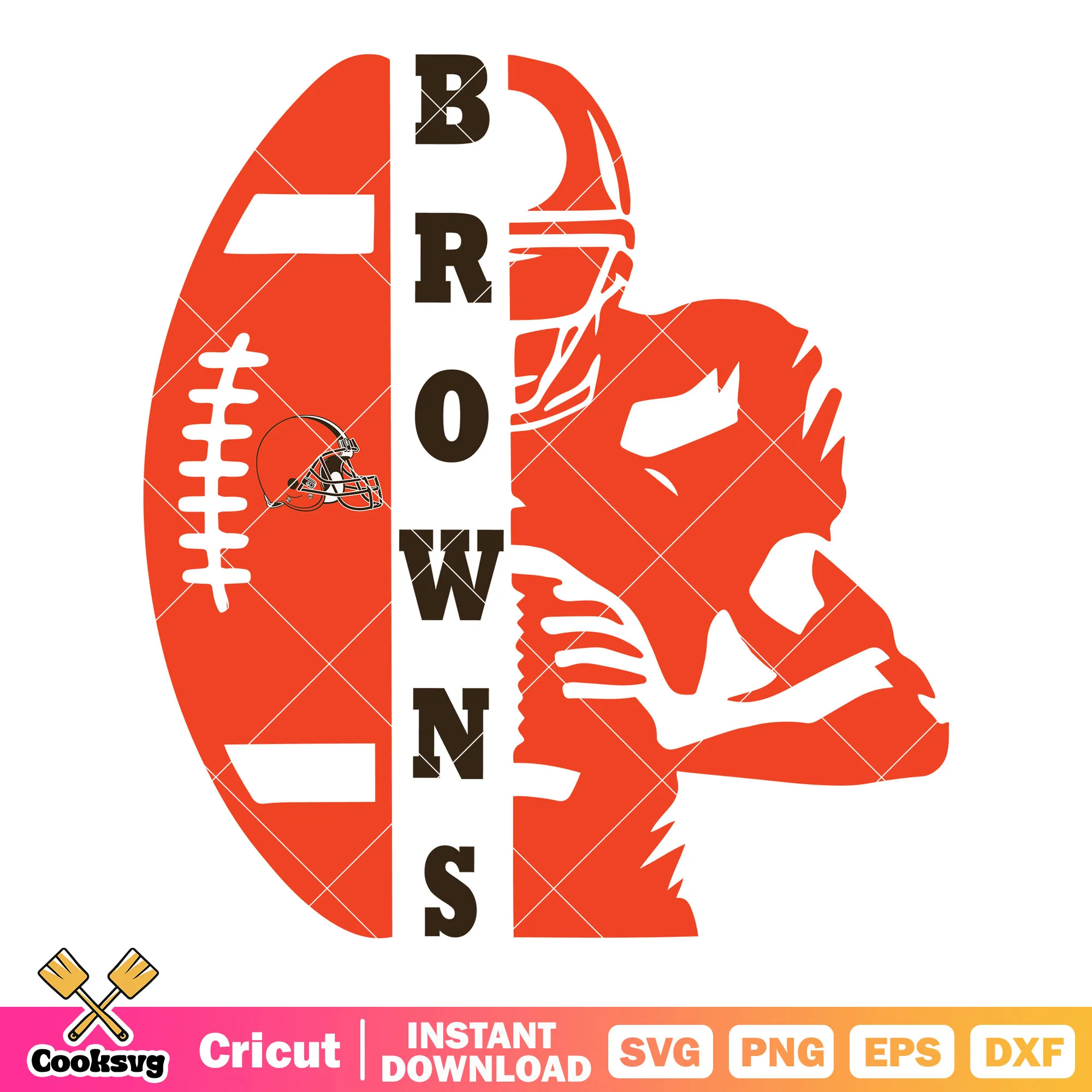 NFL browns player svg, cleveland football svg, cleveland browns svg