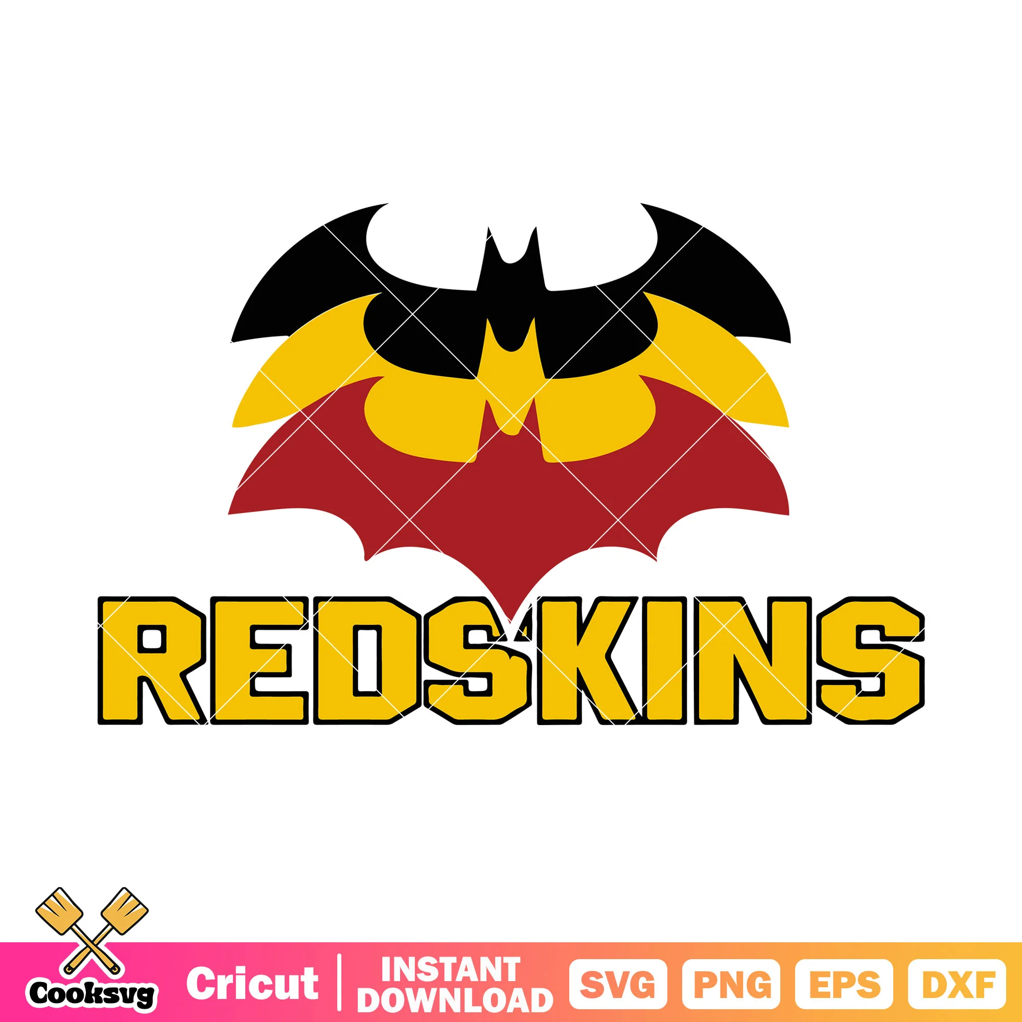 Nfl dc comic teams svg, Washington redskins svg, Batman svg