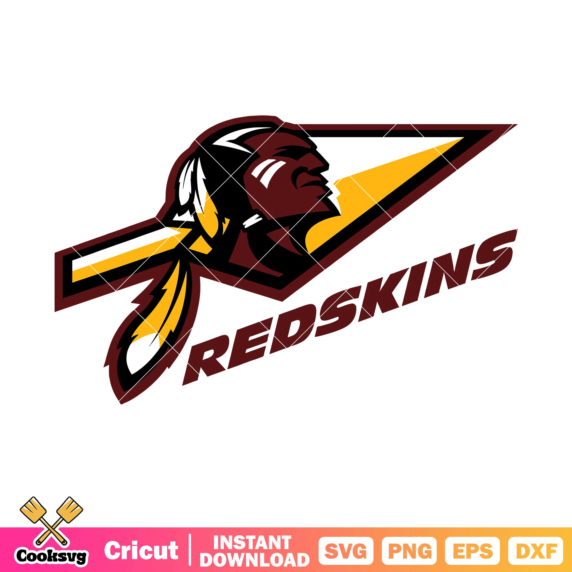 NFl native inhabitants team svg, washington redskin svg, washington svg