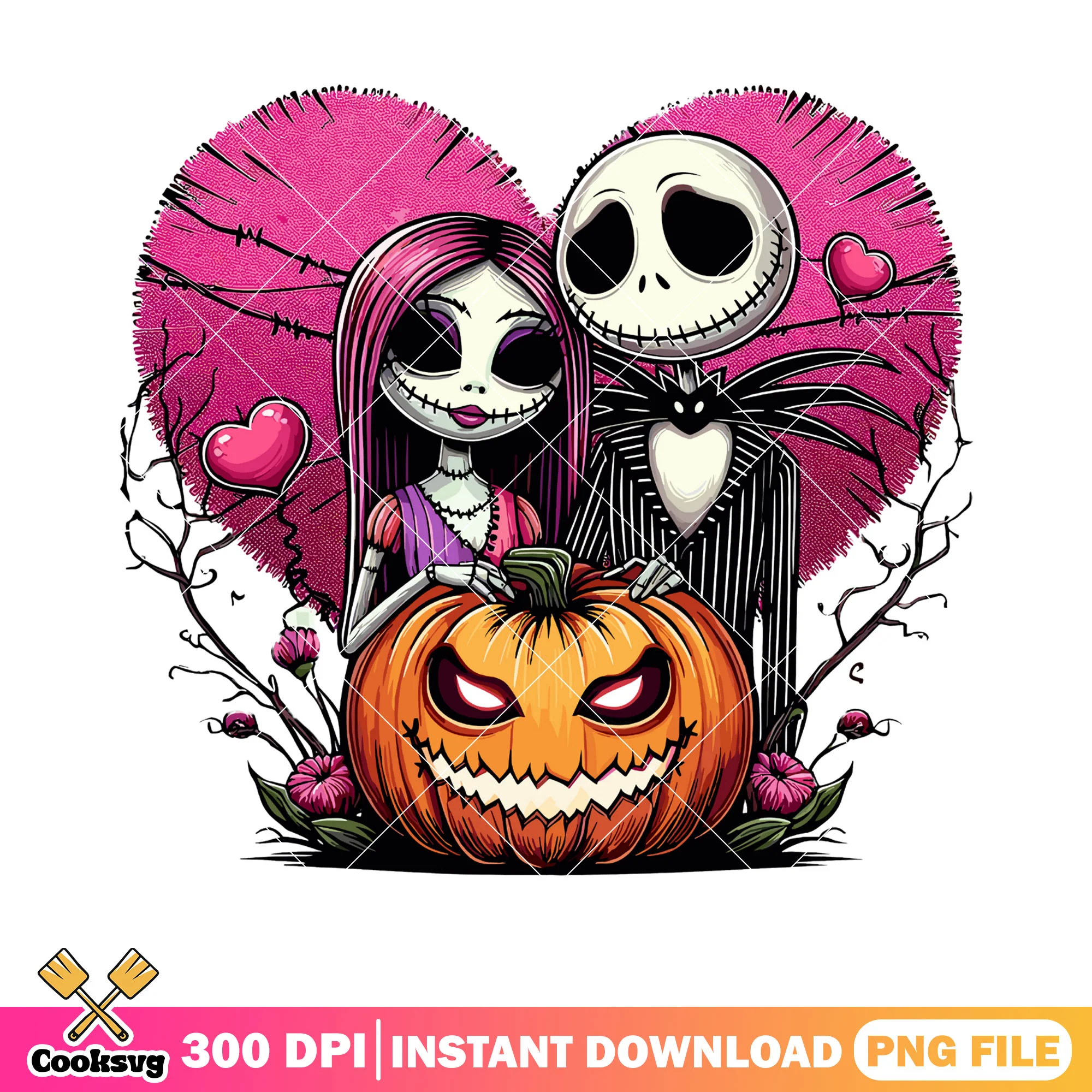 Nightmare before chrismas png, jack o lantern png, scary halloween png