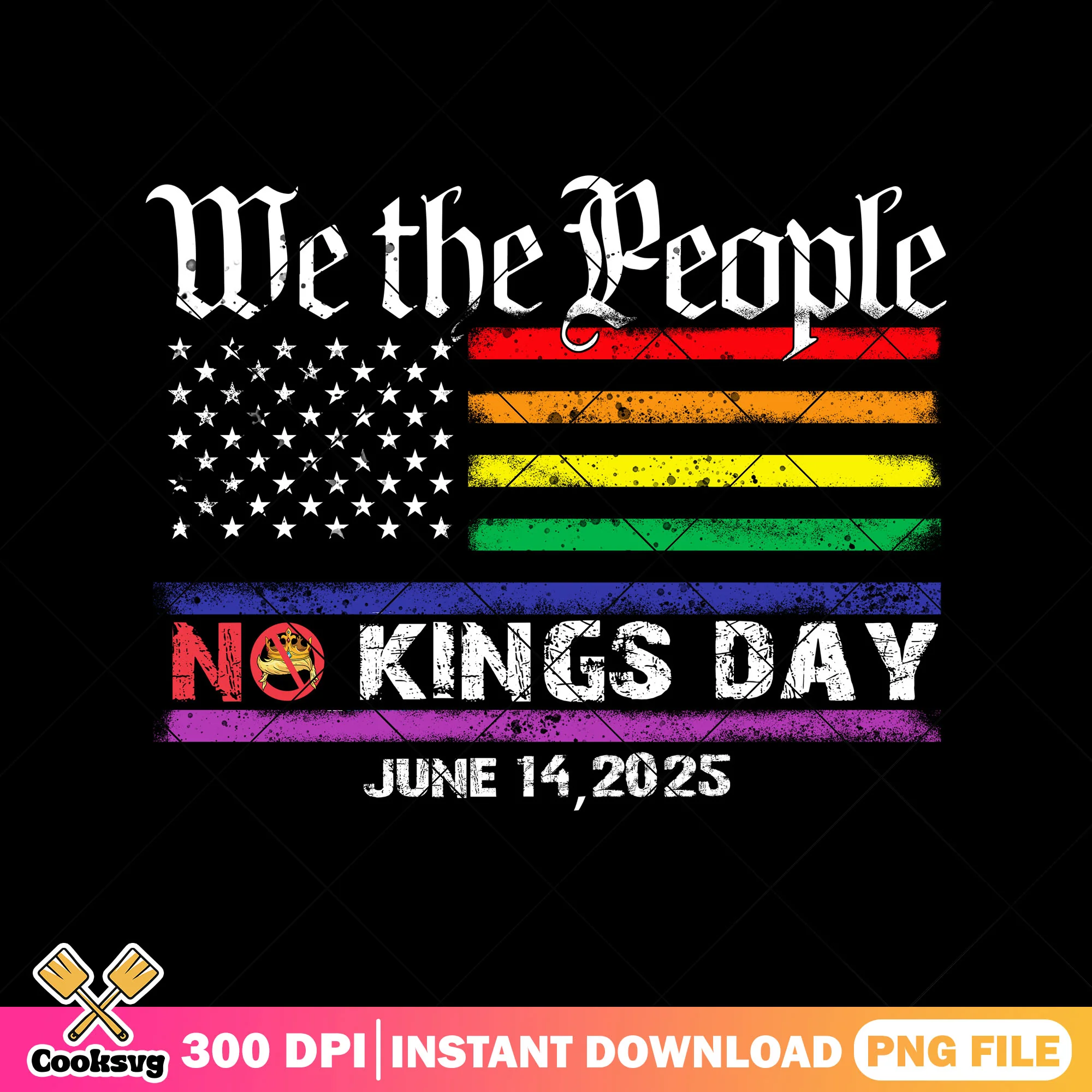 No kings day june 14 america png, no kings day png, no more kings png