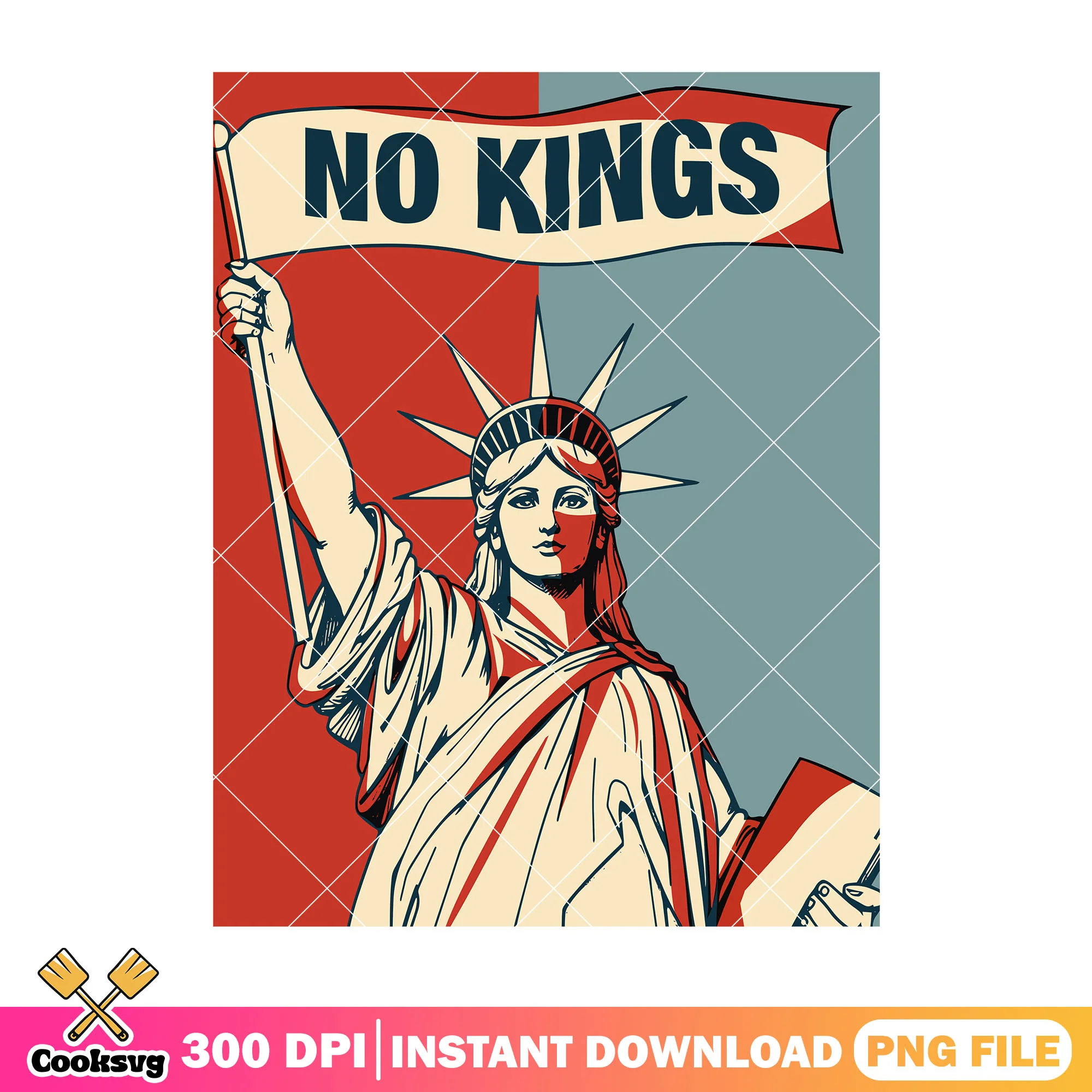 No kings statue america png, no more kings png, no kings day png