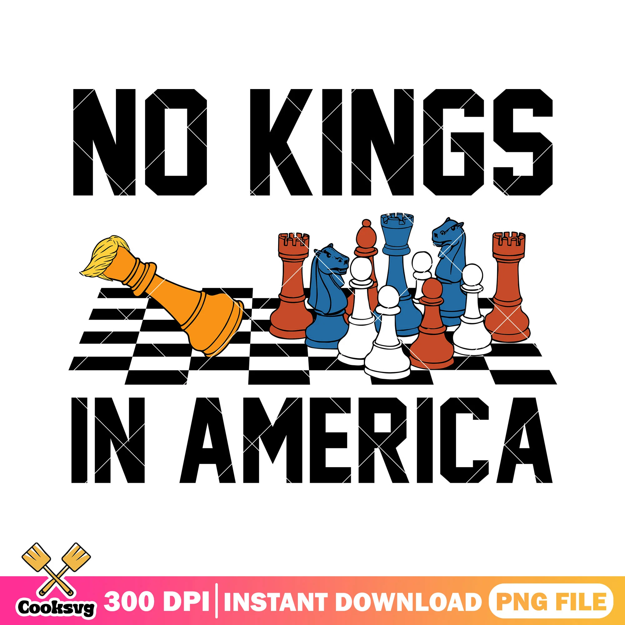 No kings trump in america png, trump no kings png, no kings day png
