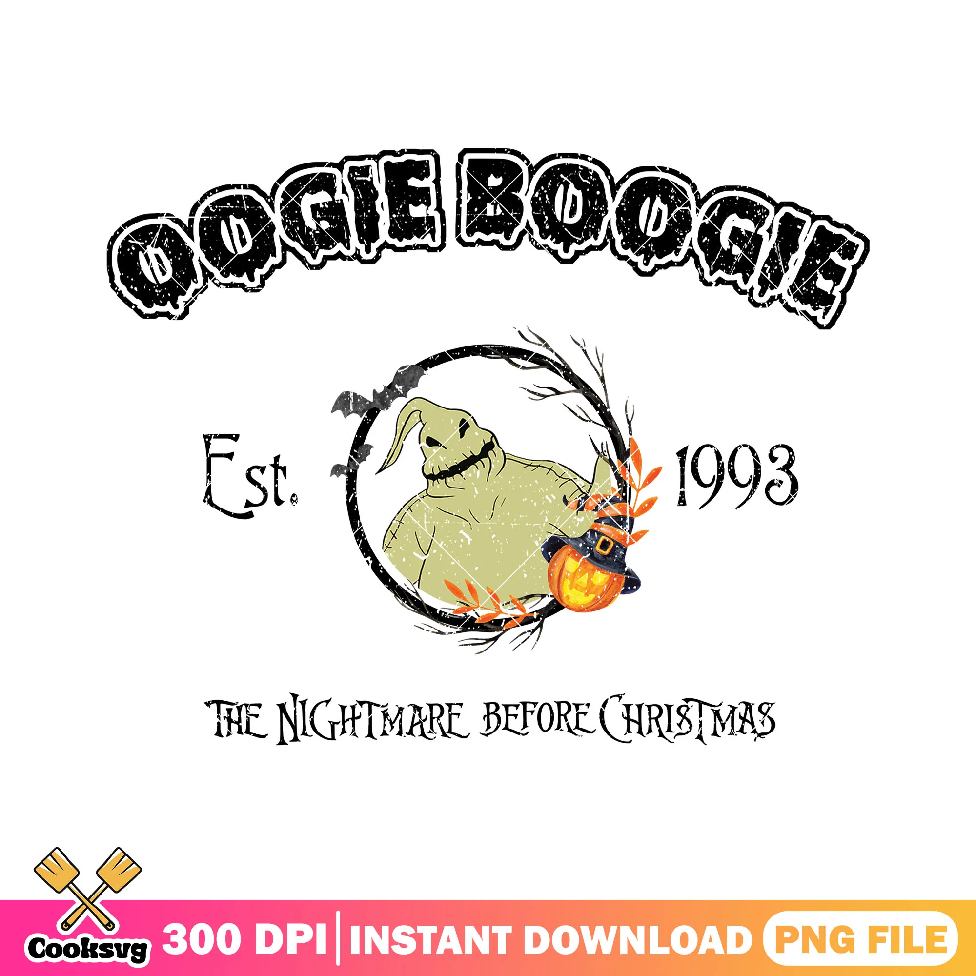 Oogie est 1993 nightmare png, nightmare before christmas png