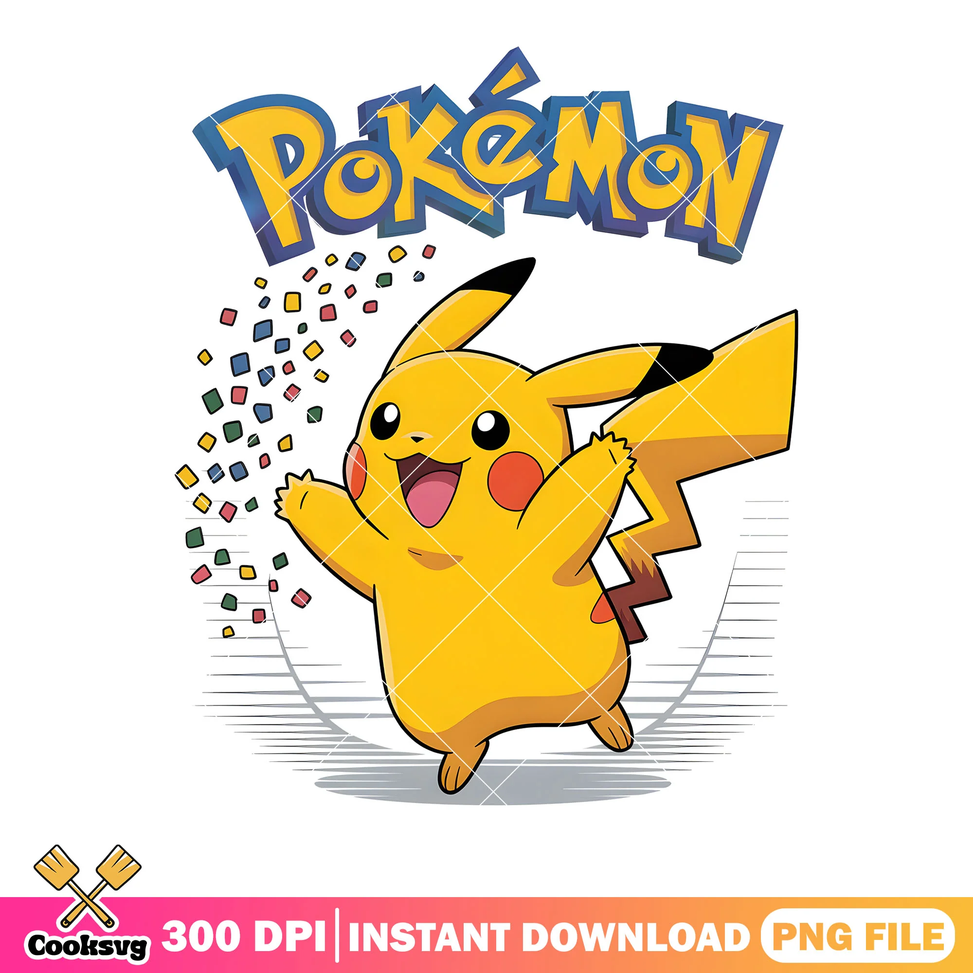 Pikachu celebration pokemon png, pokemon pikachu png, pokemon stickers png