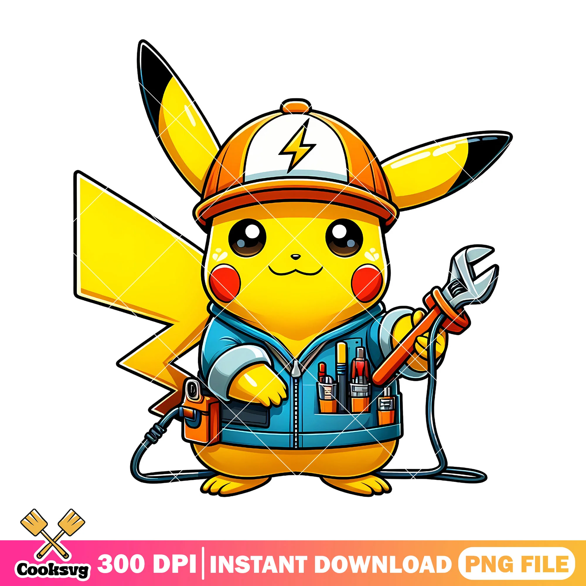 Pikachu electric custome png, pikachu custome png, halloween png