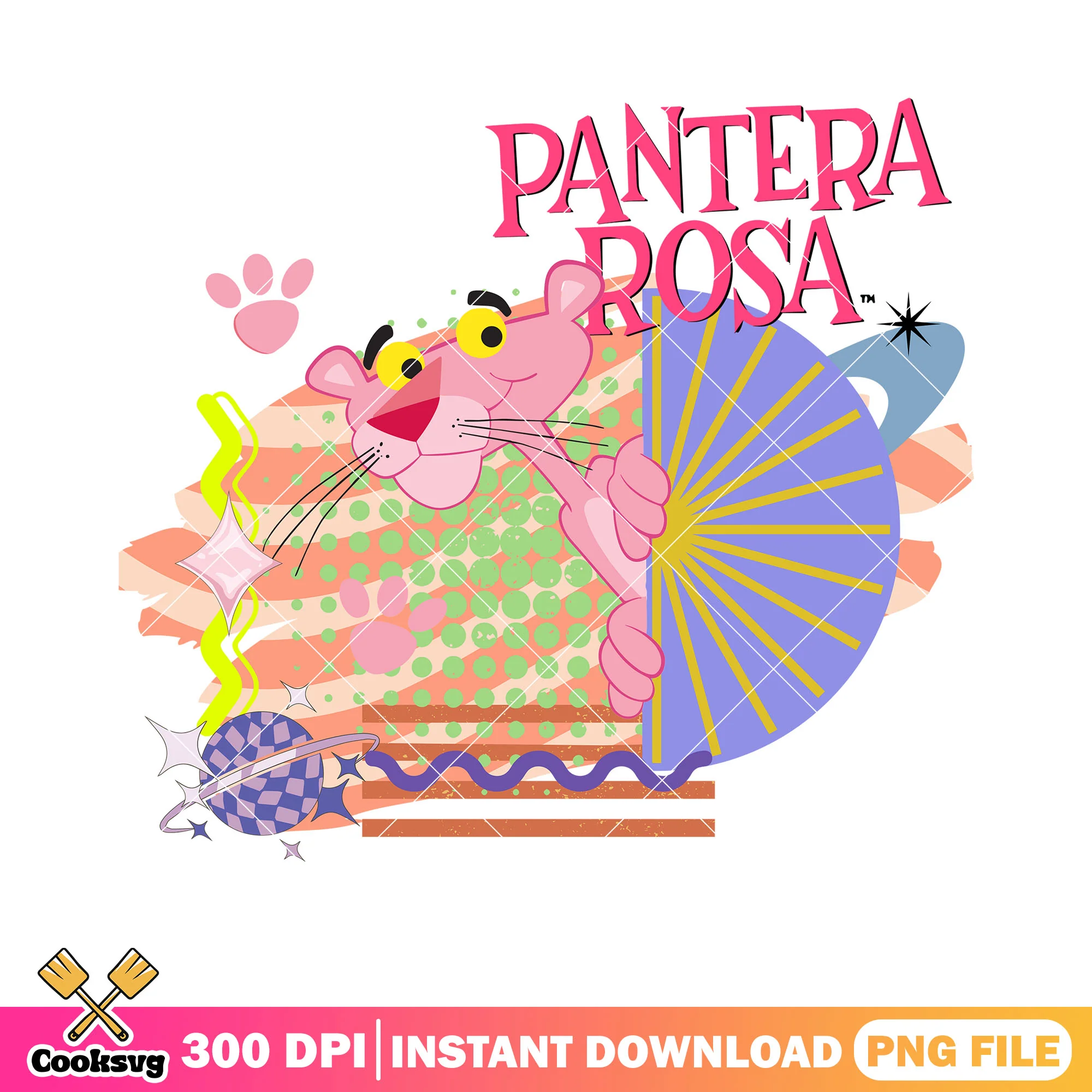 Pink panther paterosa png, cartoon network png, fan png