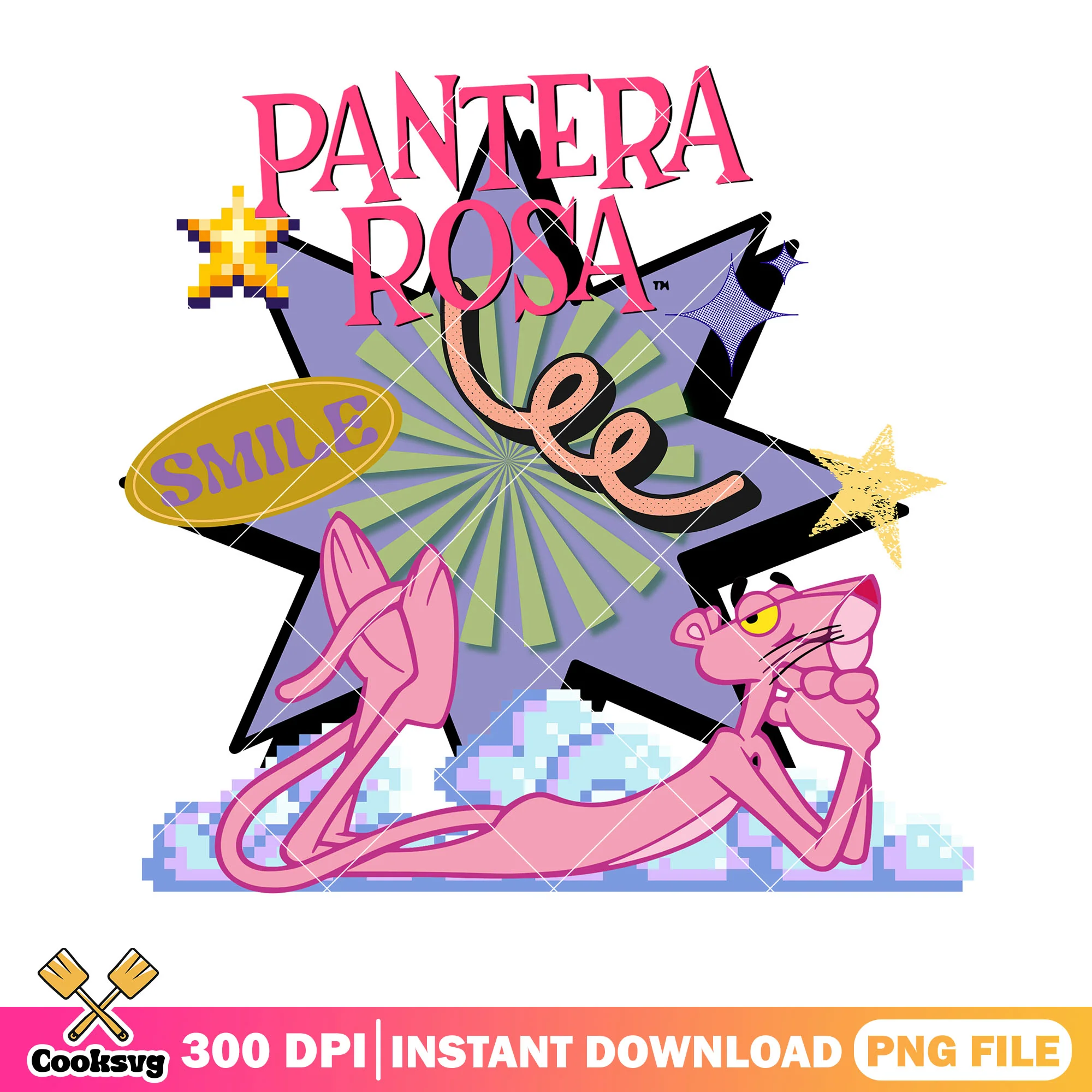 Pink panther retro png, pantera rosa png, cartoon network png