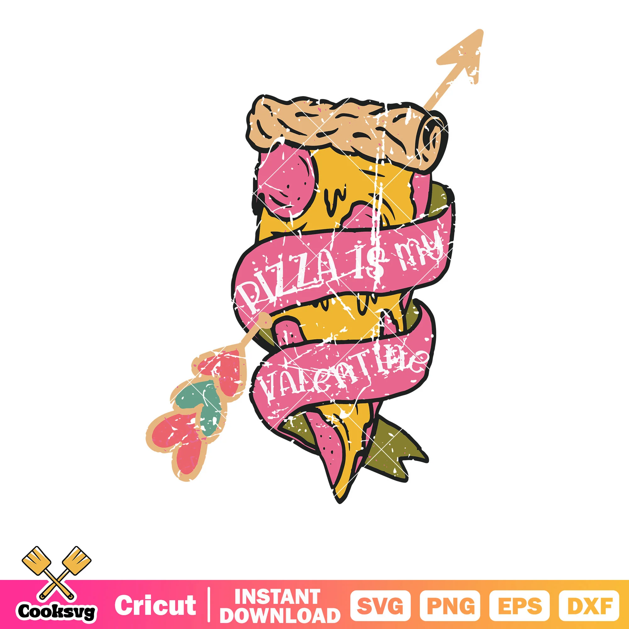 Pizza is my love valentine svg, pizza valentine svg, love valentine svg
