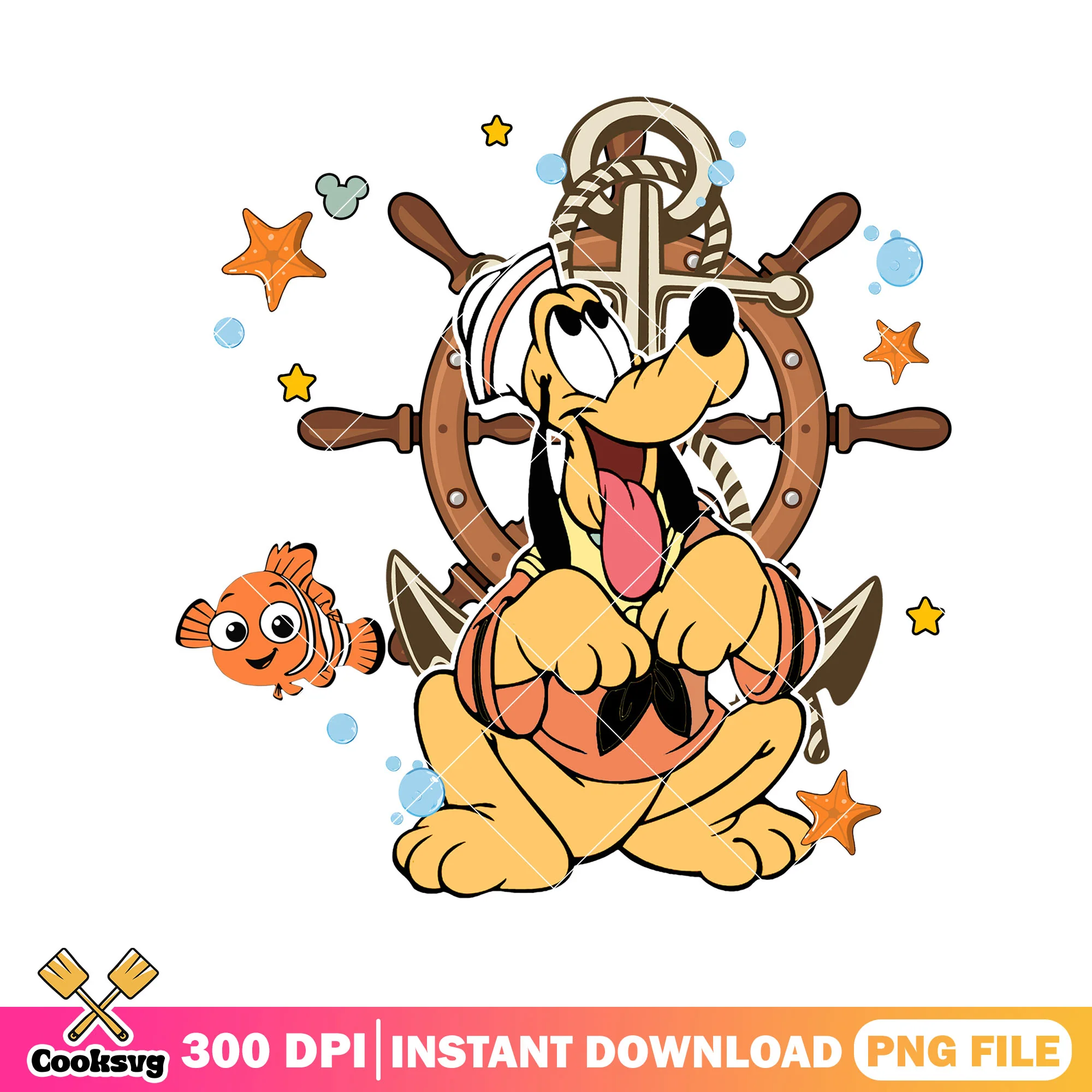 Pluto anchor design png, halloween costumes png, pluto mickey mouse png
