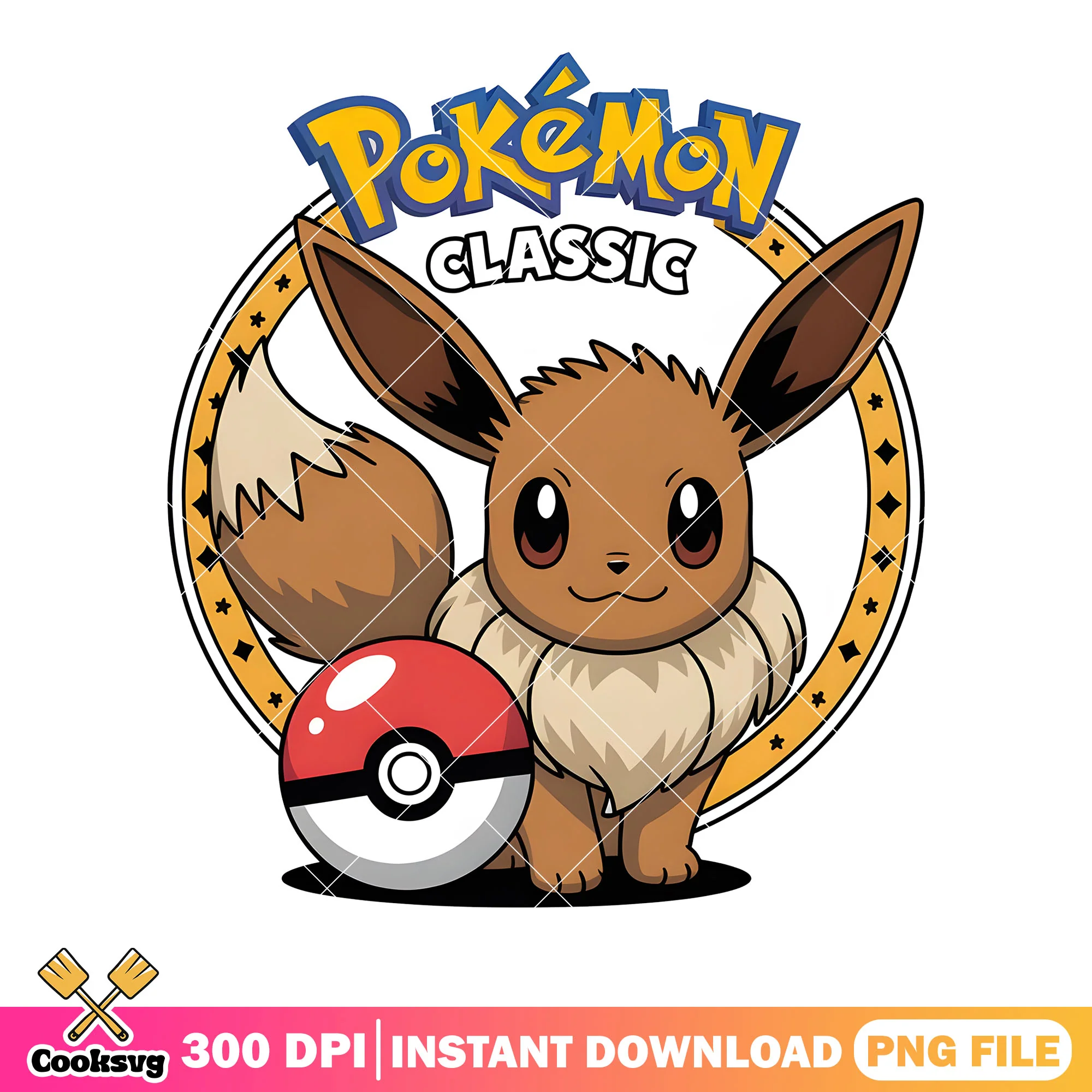 Pokemon classic eevee png, pokemon style png, pokemon eevee png