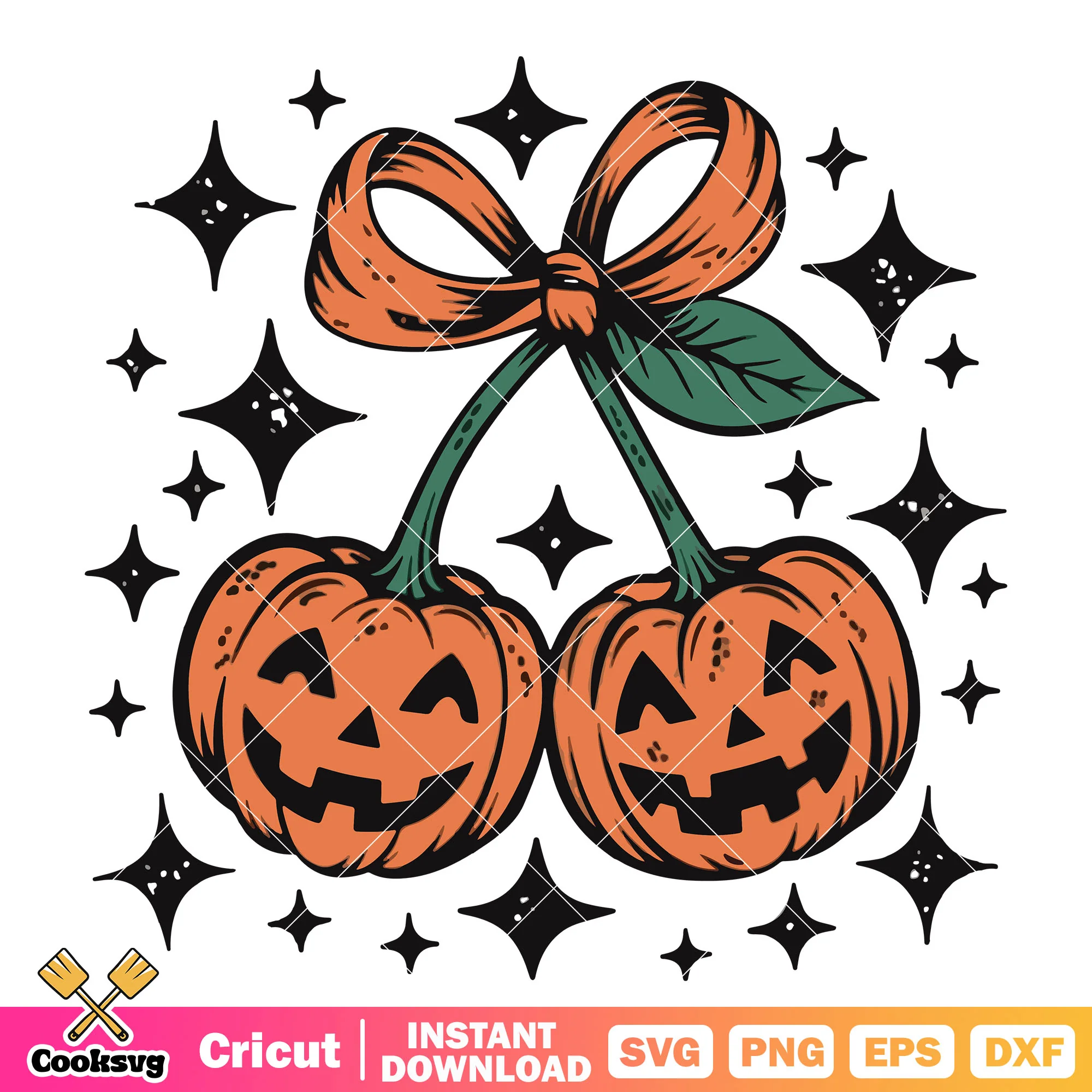 Pumpkin bow tie smile svg, pumpkin smile svg, pumpkin bow svg