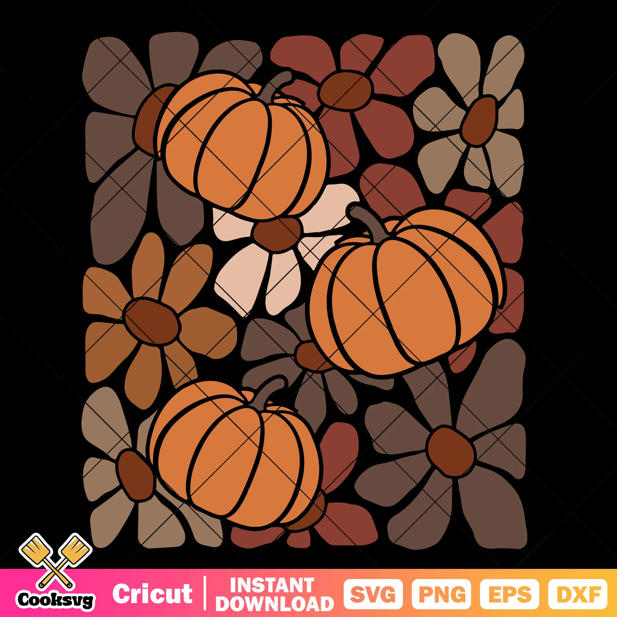 Pumpkin fall vibes svg, fall pumpkin svg, fall vibes svg