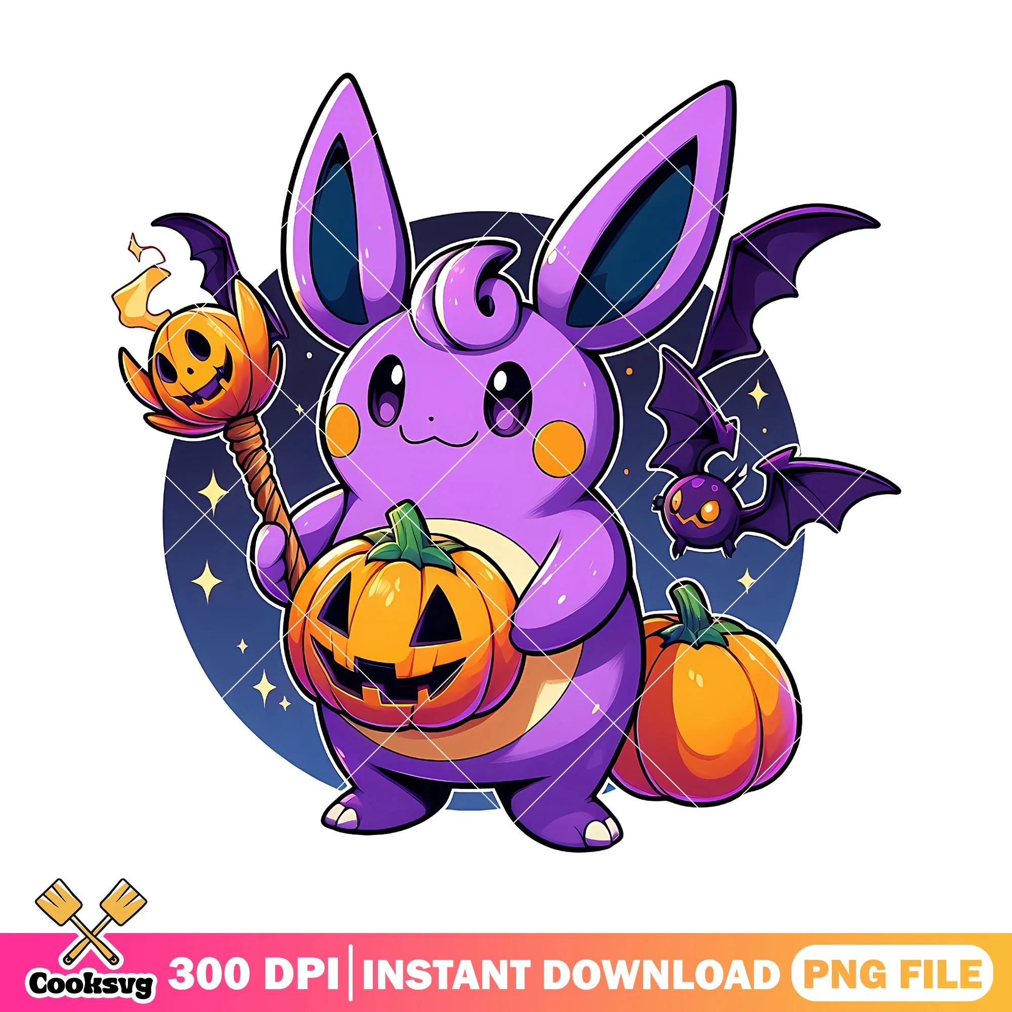 Purple Pokemon Halloween Costume png, pokemon png, halloween png