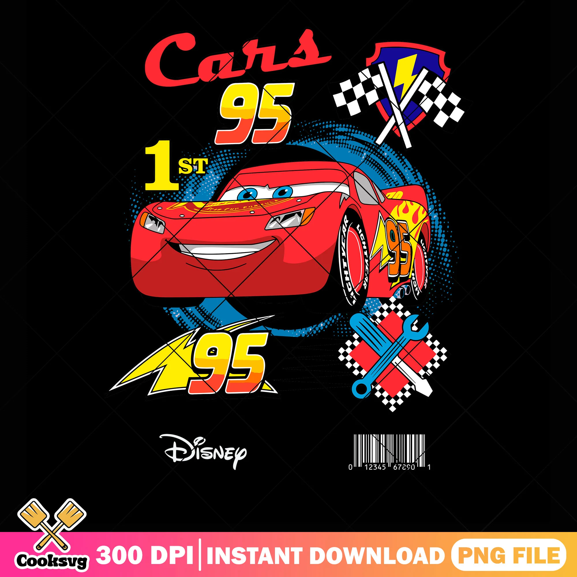 Race car Lightning McQueen 95 png, Cars movie png, disney macqueen movies png