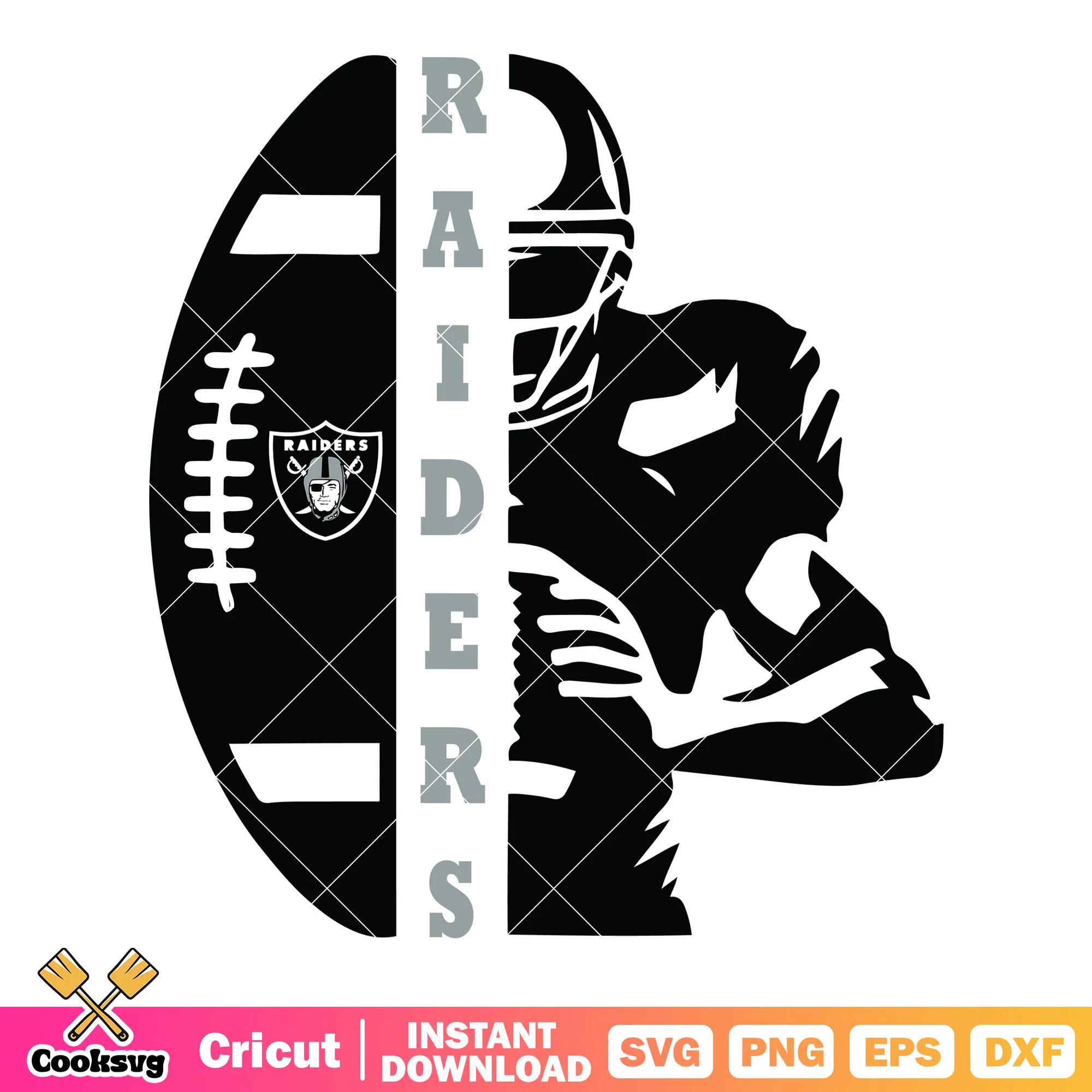 Raiders for life nfl svg, lv raiders svg, las vegas raiders svg