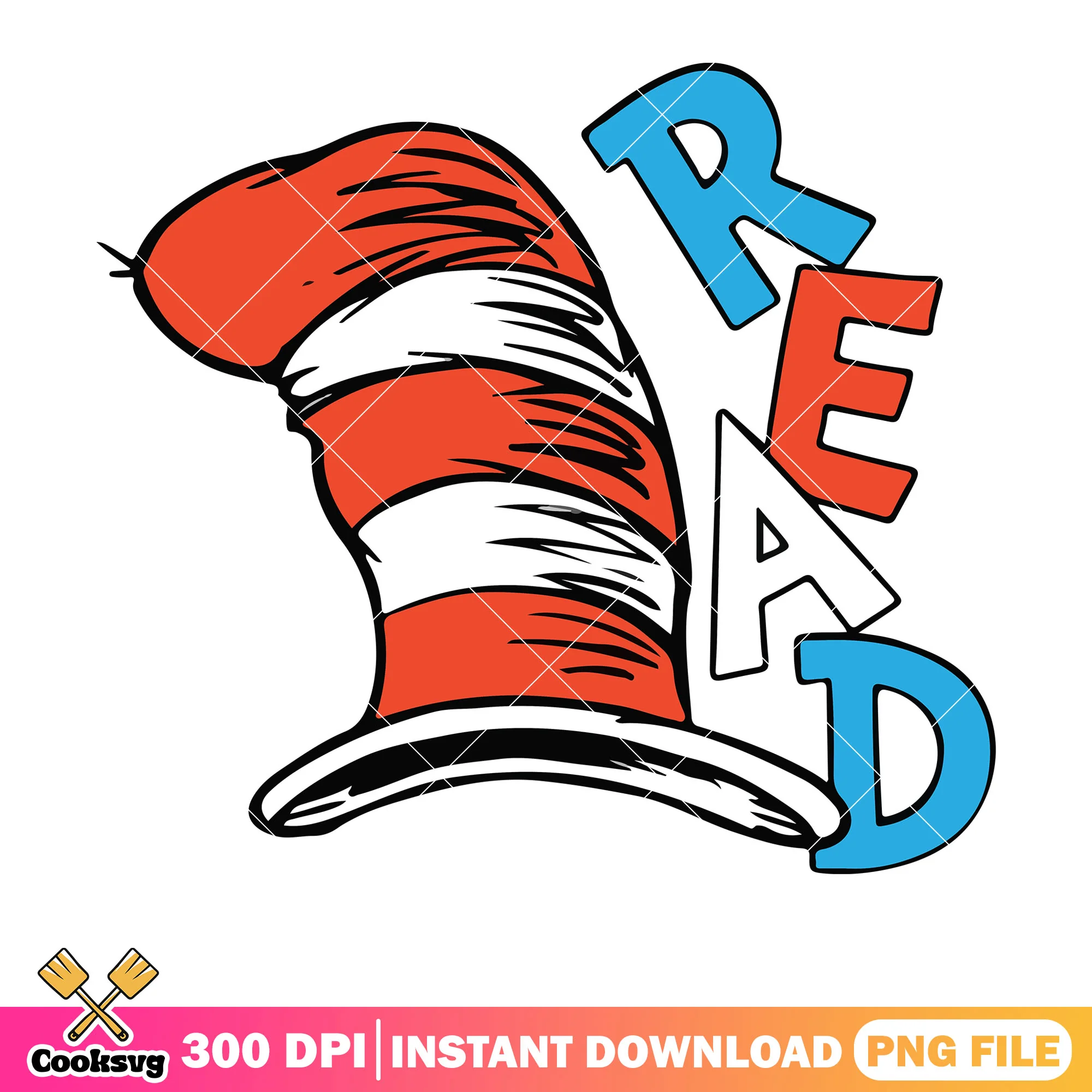 Read dr seuss hat png design, dr seuss read png, dr seuss hat png
