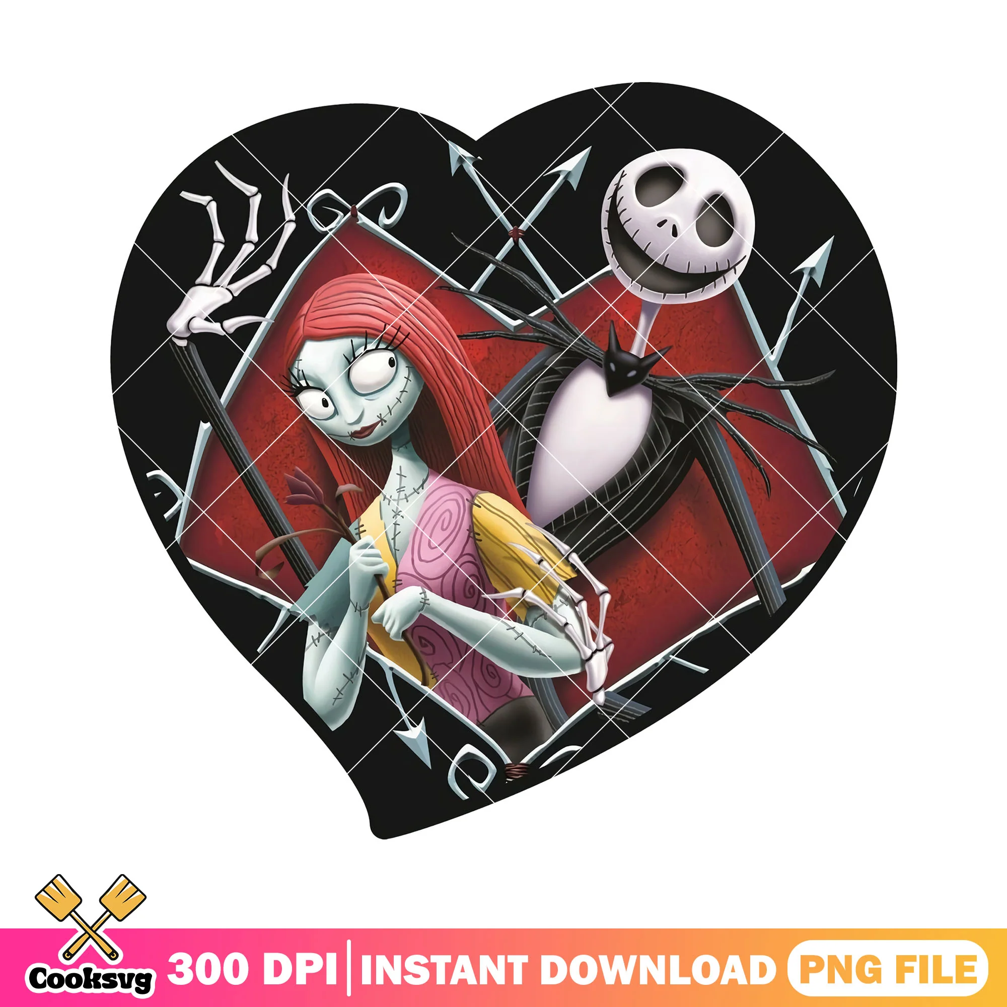 Red hair sally design png, halloween cartoon png, disney cartoon png