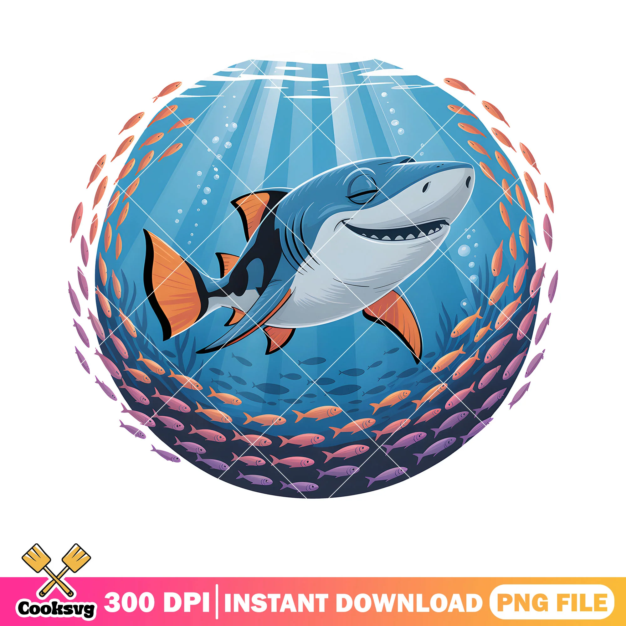 Relax bruce in ocean png, finding nemo png, bruce the shark png