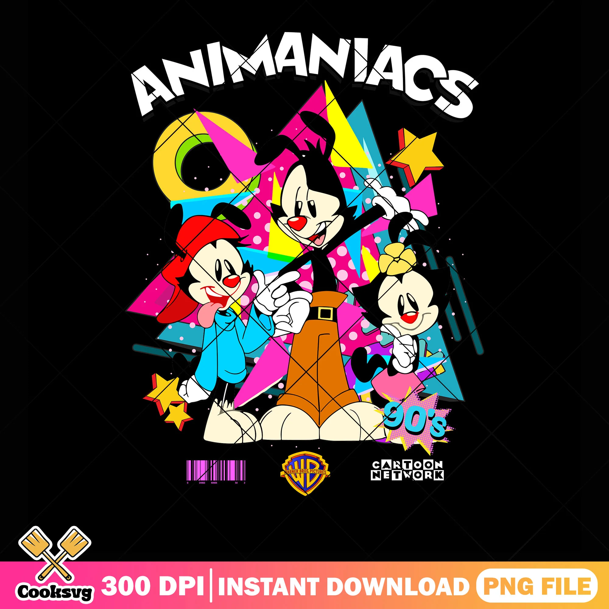 Retro cartoon png, Vintage aesthetic, Animaniacs png