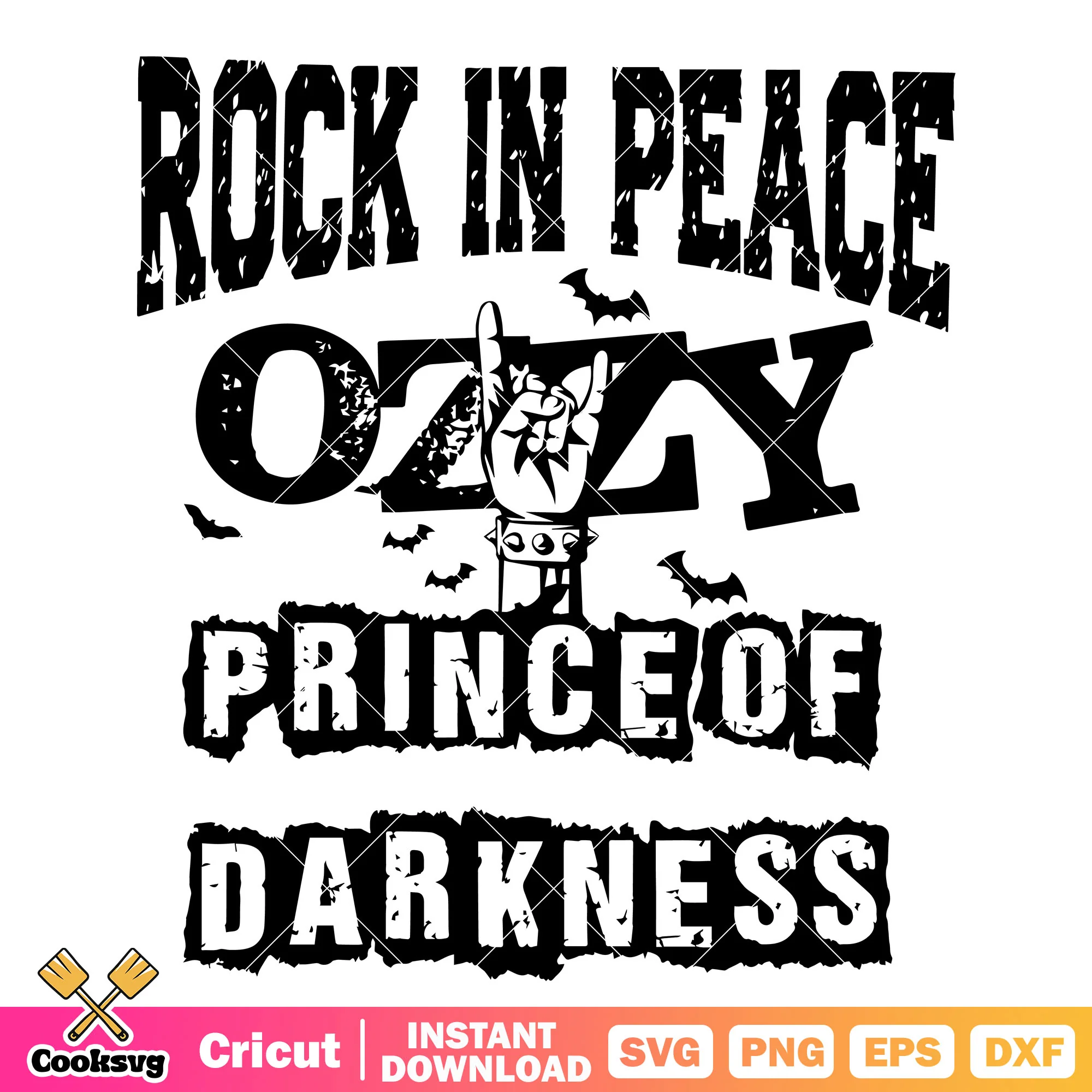 Rock in peace ozzy svg, ozzy osbourne svg, ozzy osbourne 2025 svg