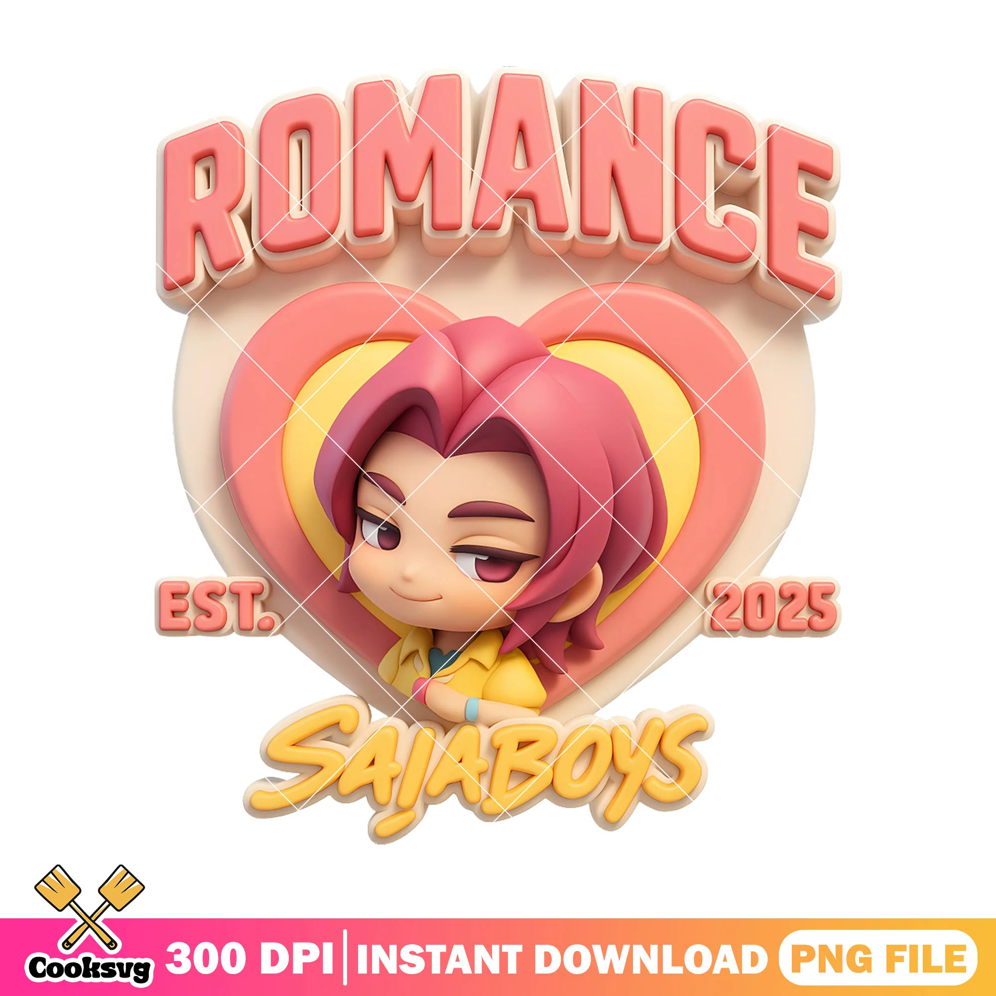 Romance saja est 2025 png, romance saja png, saja boys png