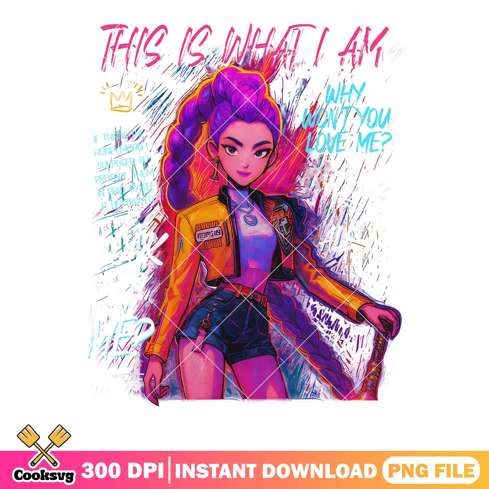 Rumi song rythm design png, rumi huntrix png, huntrix song png