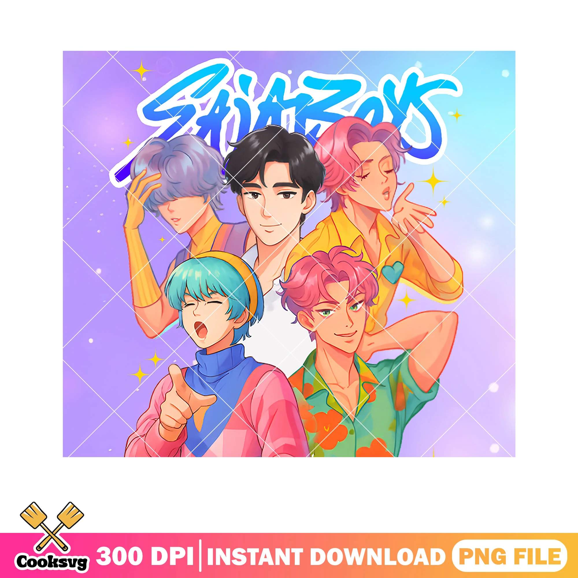 Saja boys band png tumbler, kpop saja png, kpop hunters png