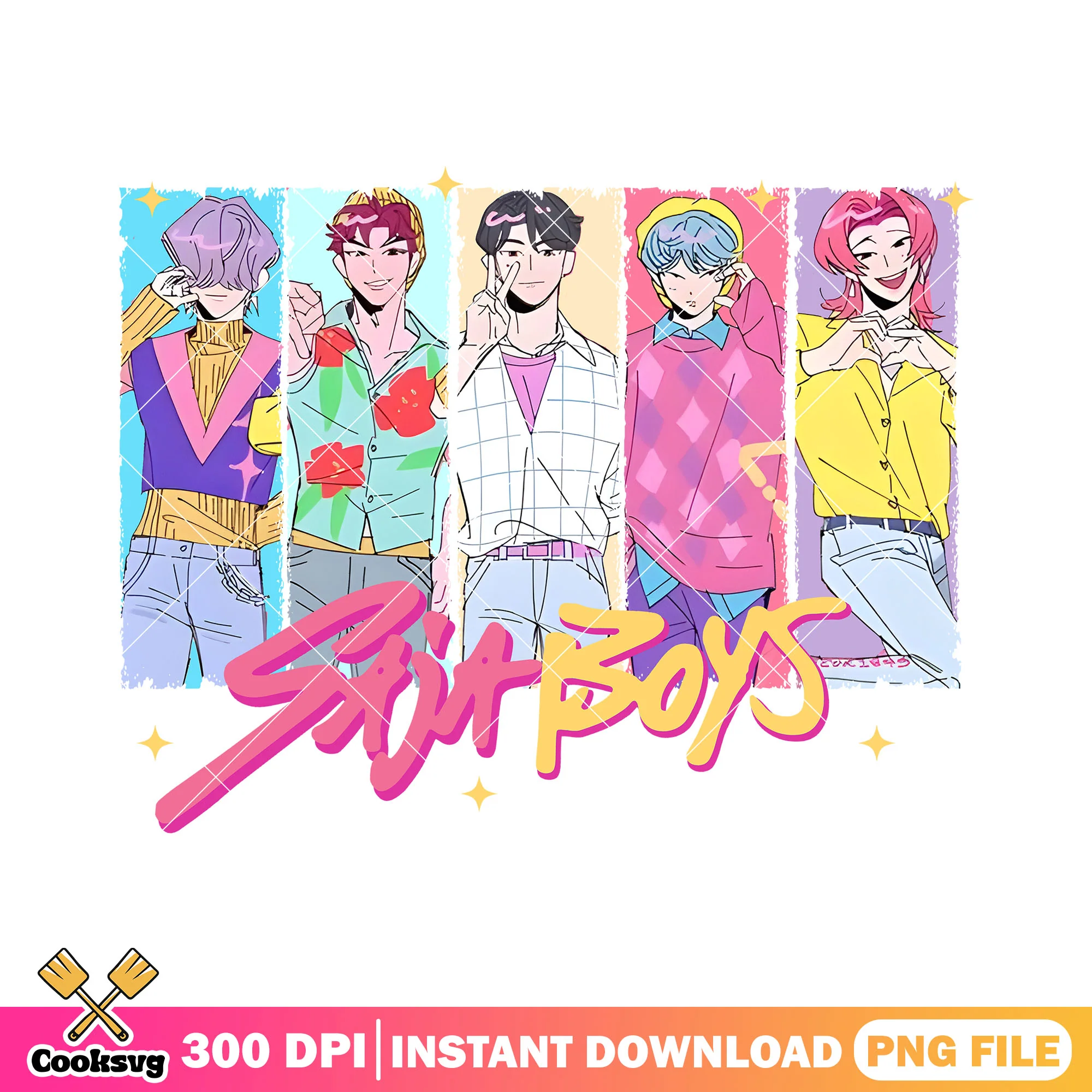 Saja boys kpop band png, love saja boys png, kpop demon hunters png
