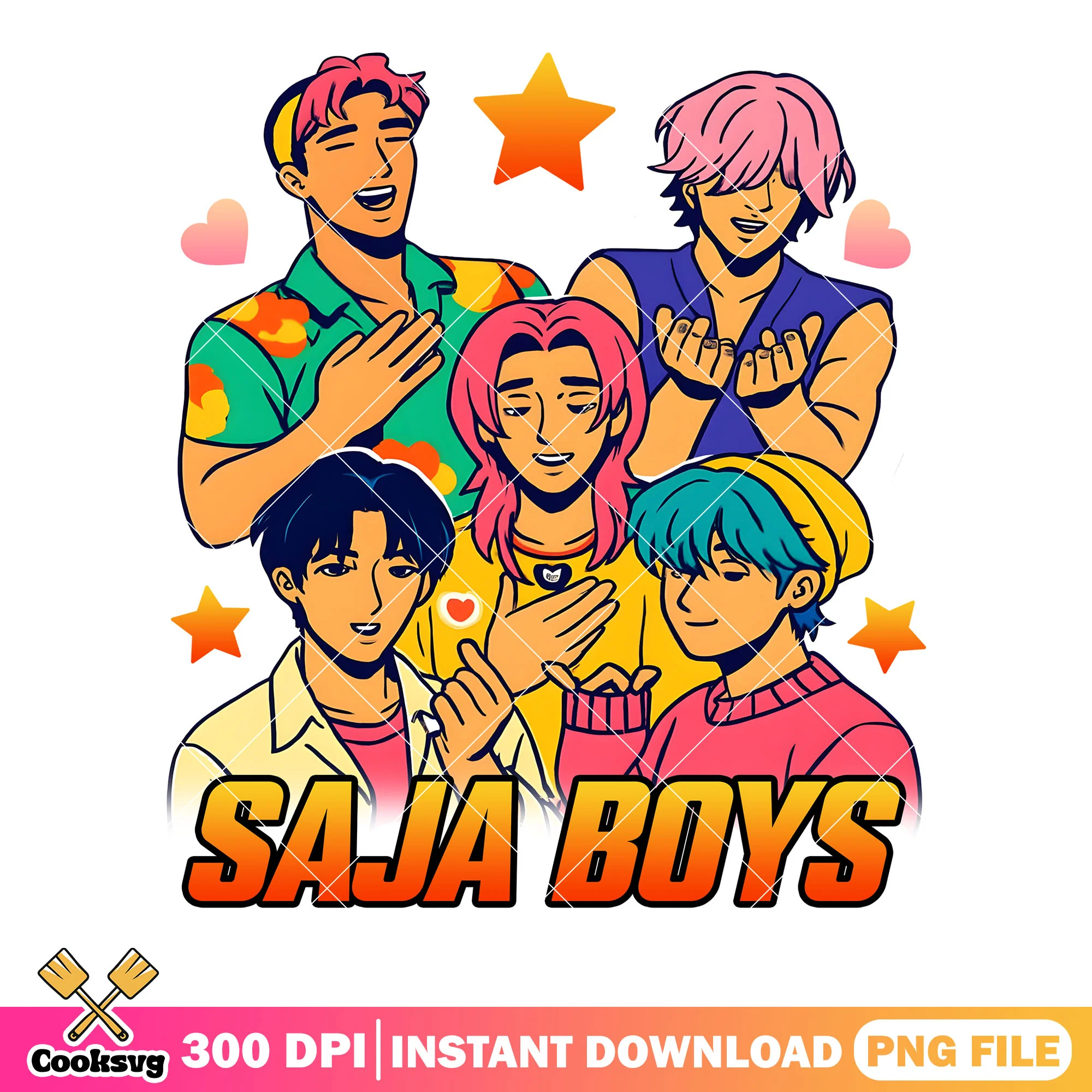 Saja boys performance png, saja boys band png, kpop huntrix png