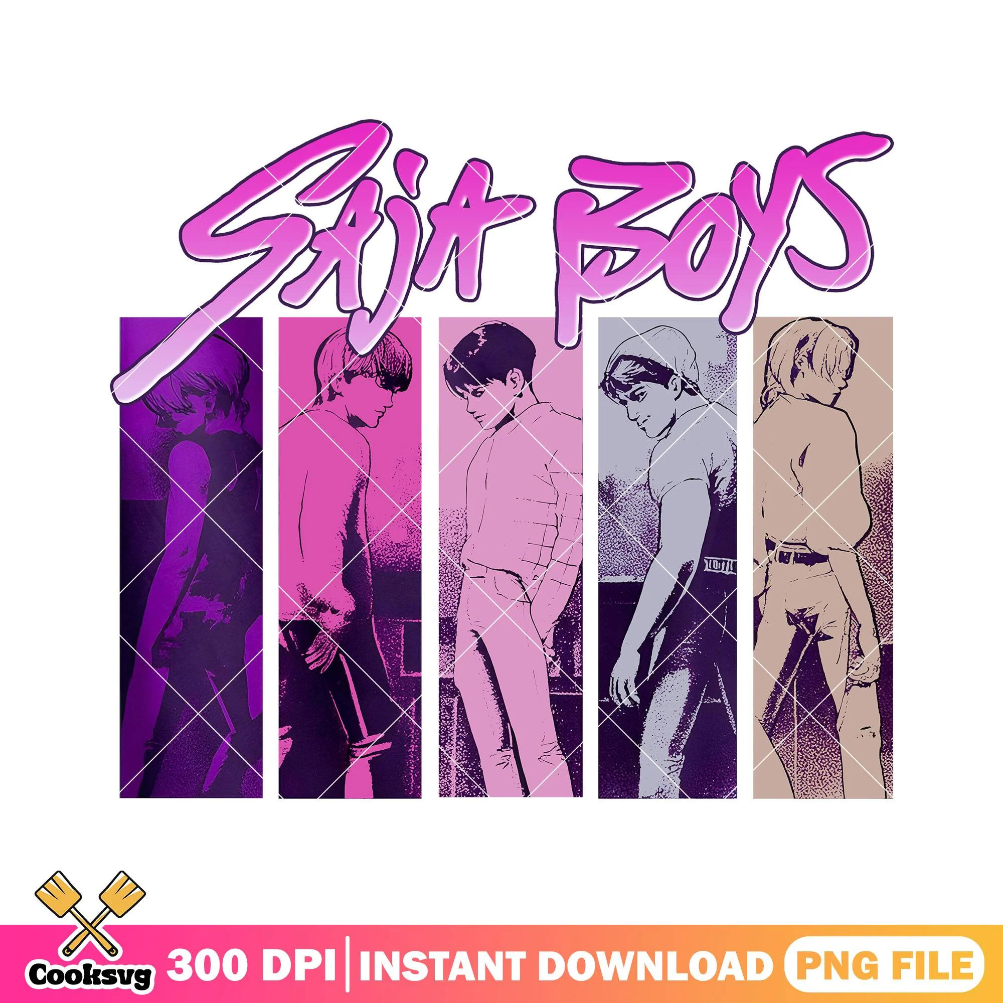 Saja boys side check png, kpop saja png, kpop demon hunters png