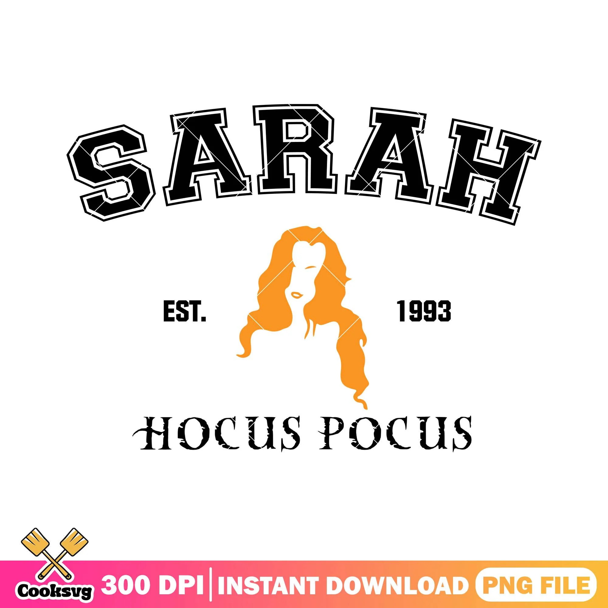 Sarah est 1993 png, halloween spirit png, hocus pocus house png