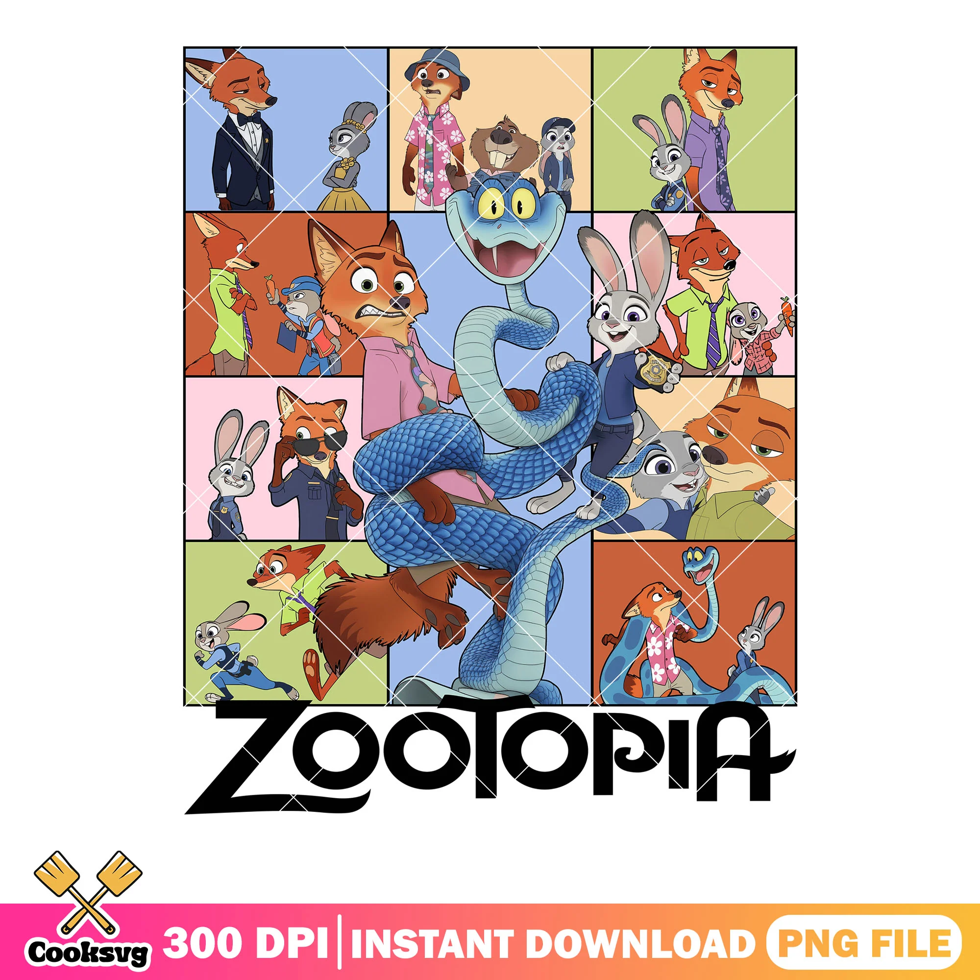 Scared nick but exciting nick and judy png, zootopia disney png