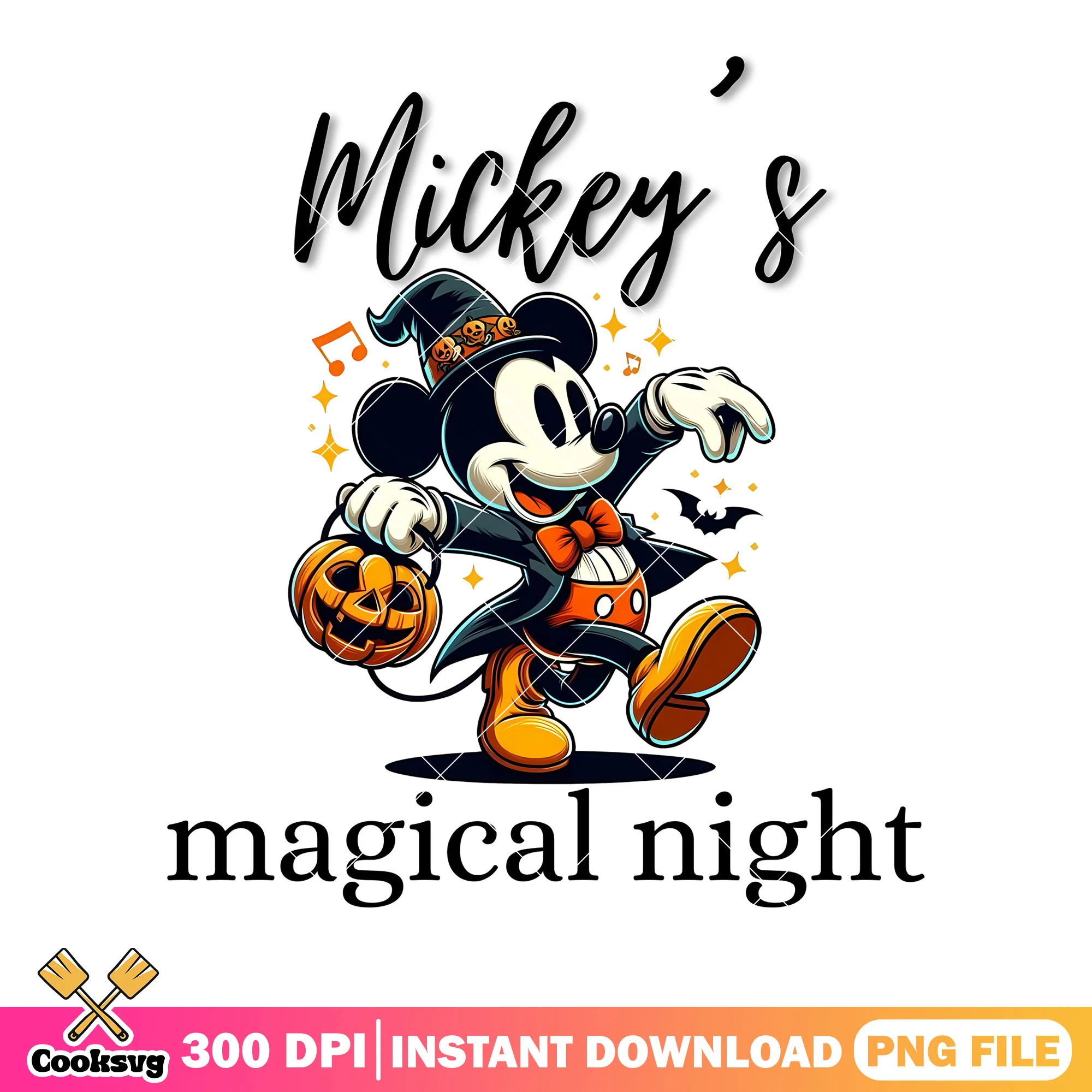 Scary magic night png, jack o larntern png, magican costume png
