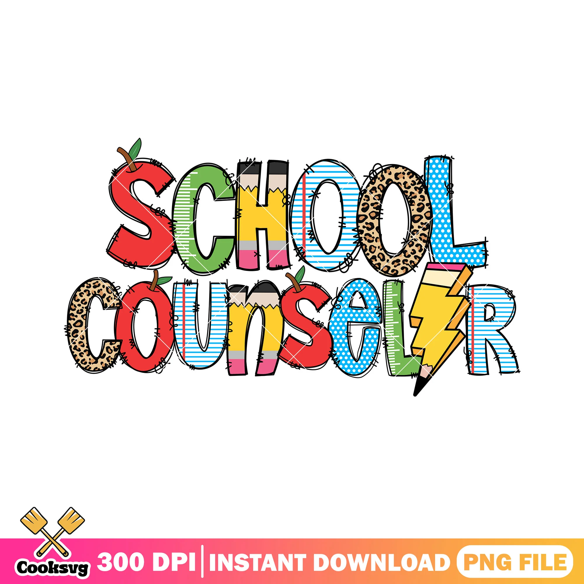 School counseler file png, colors logo png, going back to school png