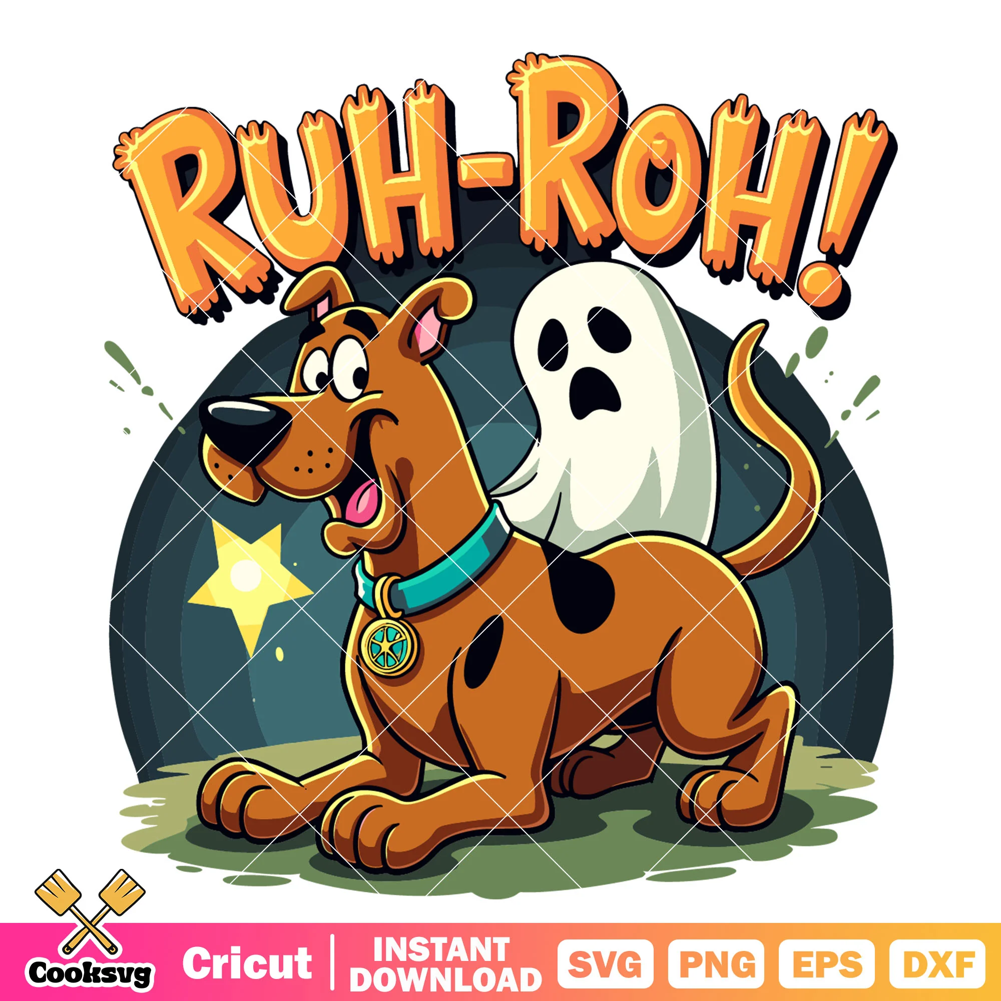 Scooby doo dog and ghost svg, scooby doo svg, scooby doo movie svg
