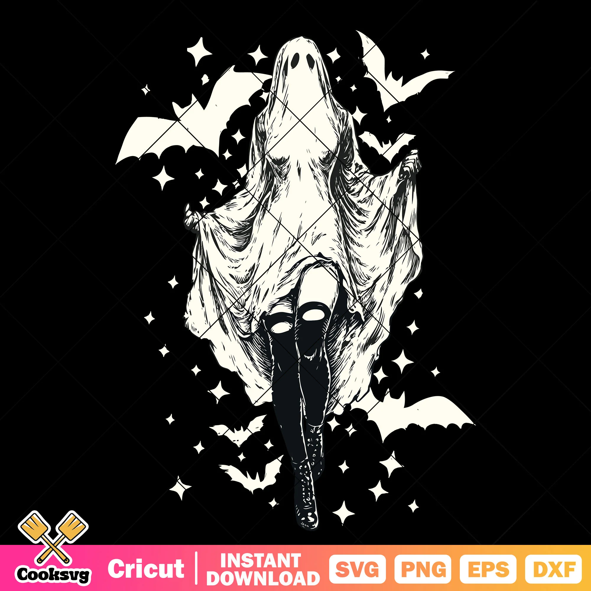 Sexy ghost girl halloween svg, ghost halloween svg, sexy ghost svg