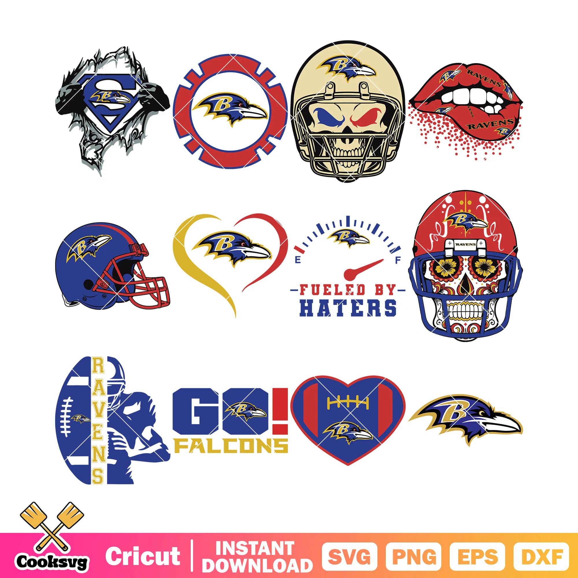 Sexy lips bite raven bundle svg, baltimore ravens svg, heart icon svg
