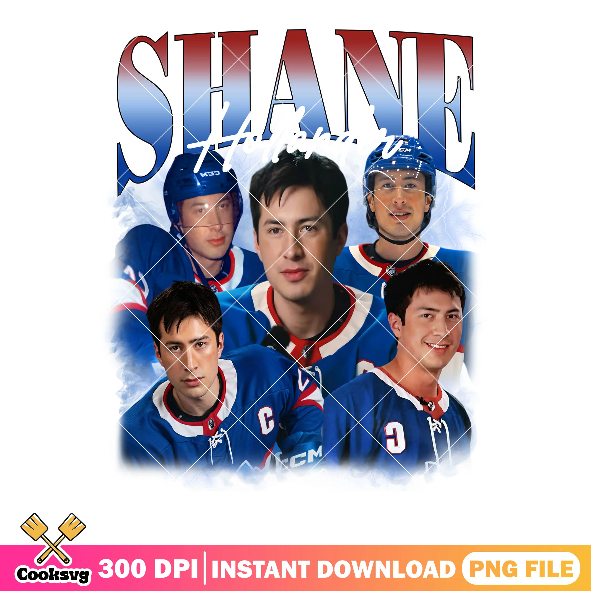 Shane hollander poster hockey png, hollander team png, hockey vibes png