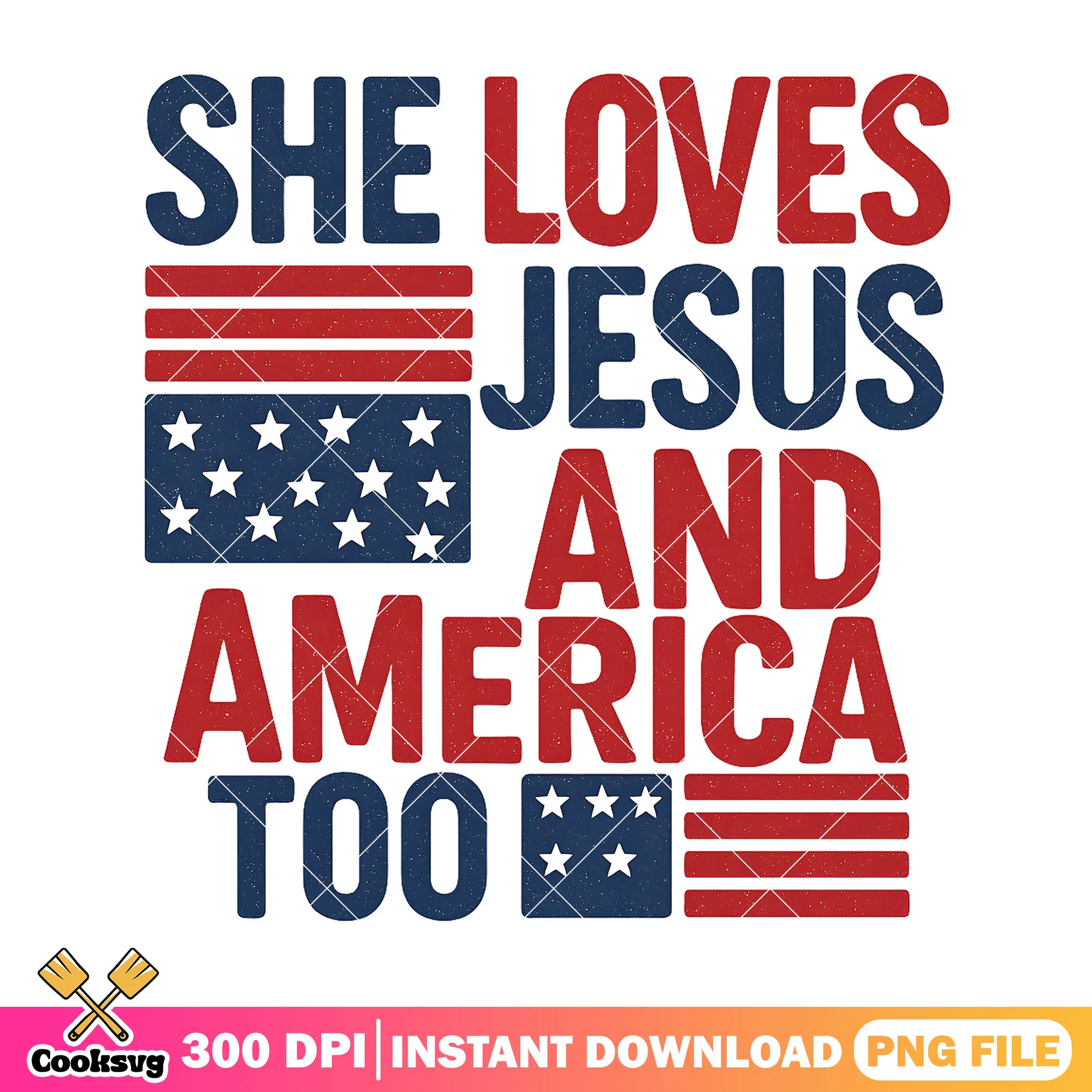 She love jesus and america too png, love america png, jesus america png