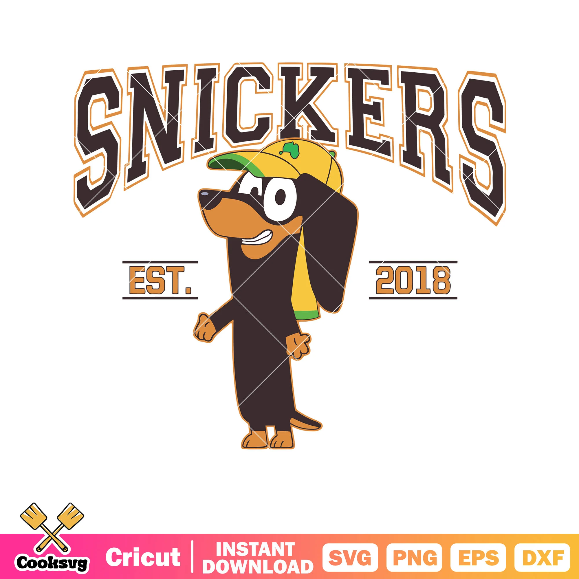 Sinckers friends school bluey 2018 svg, bluey friends svg, character bluey svg