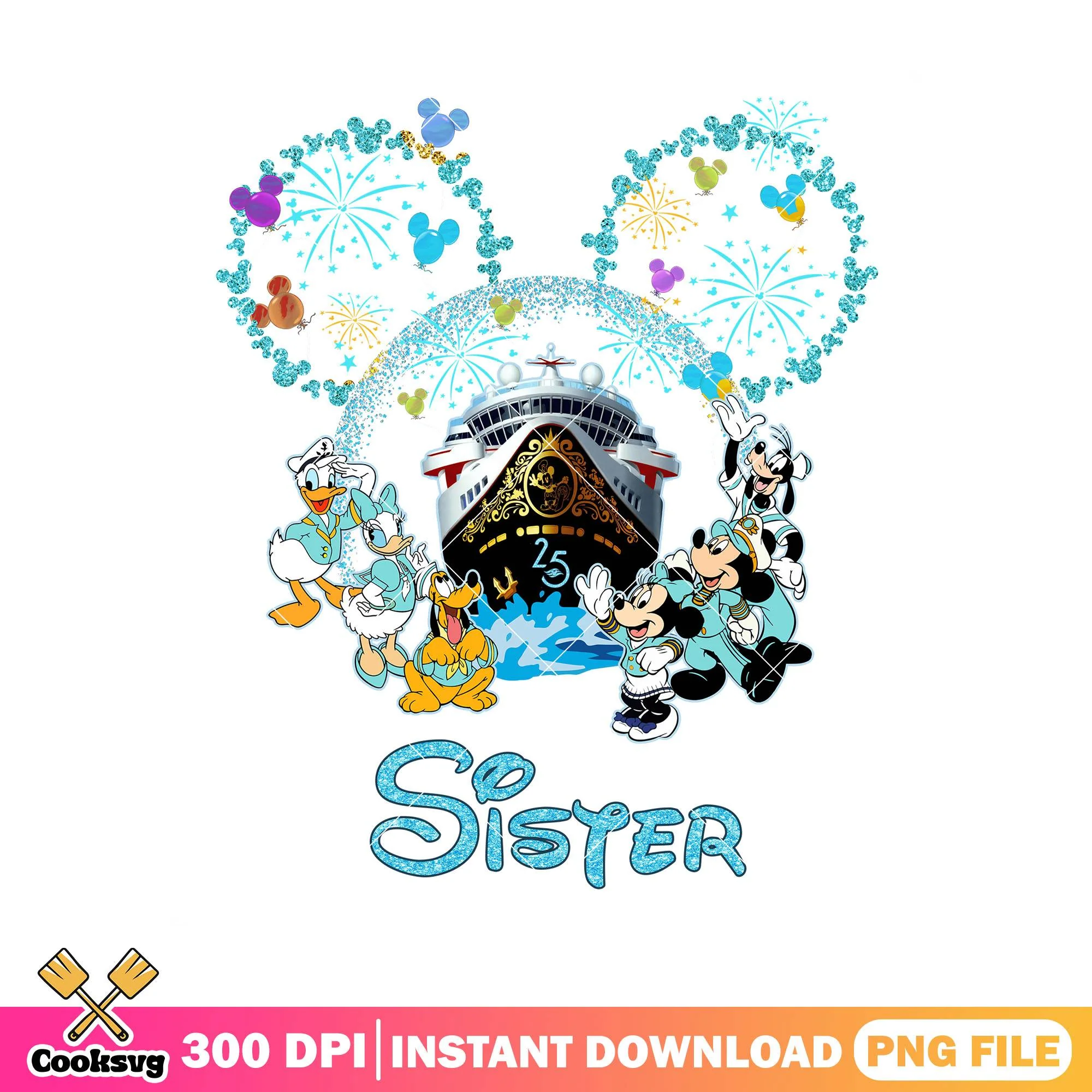 Sister disney land trip png, disney world png, disney springs png