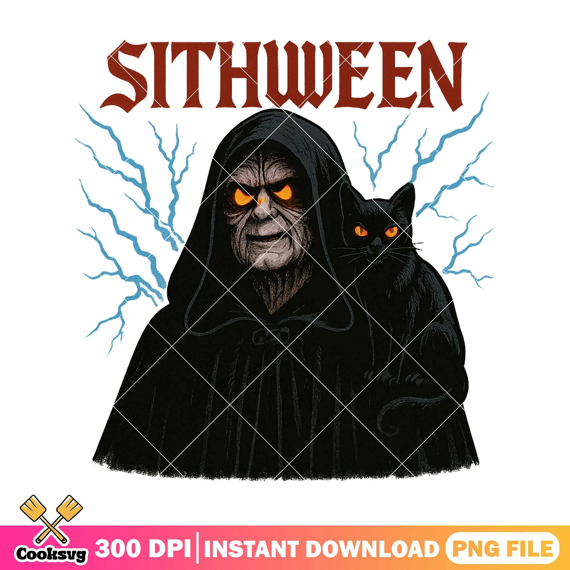 Sithween design png, sith lord png, halloween returns png