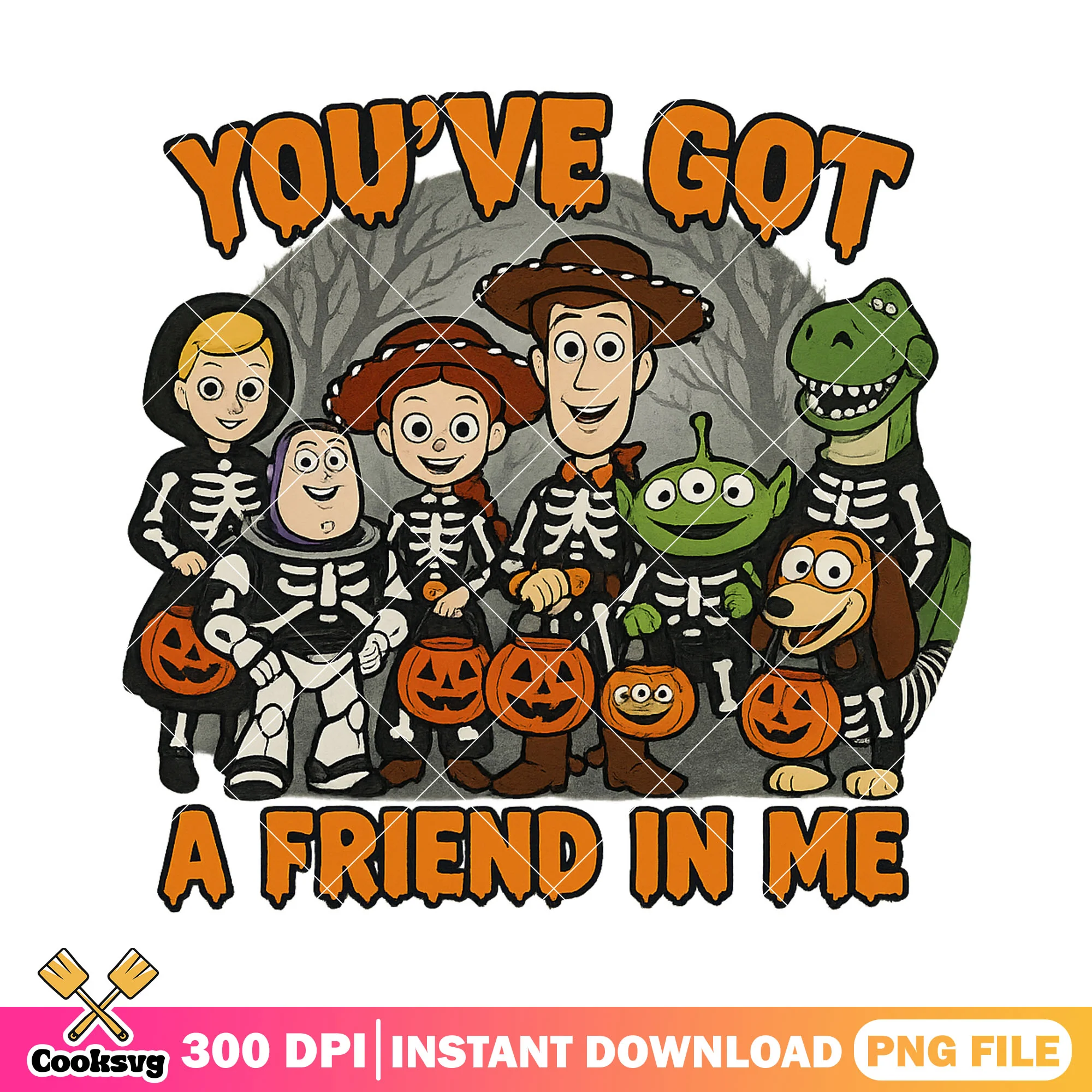Skeleton outfit toys png, friend toys png, when is halloween png