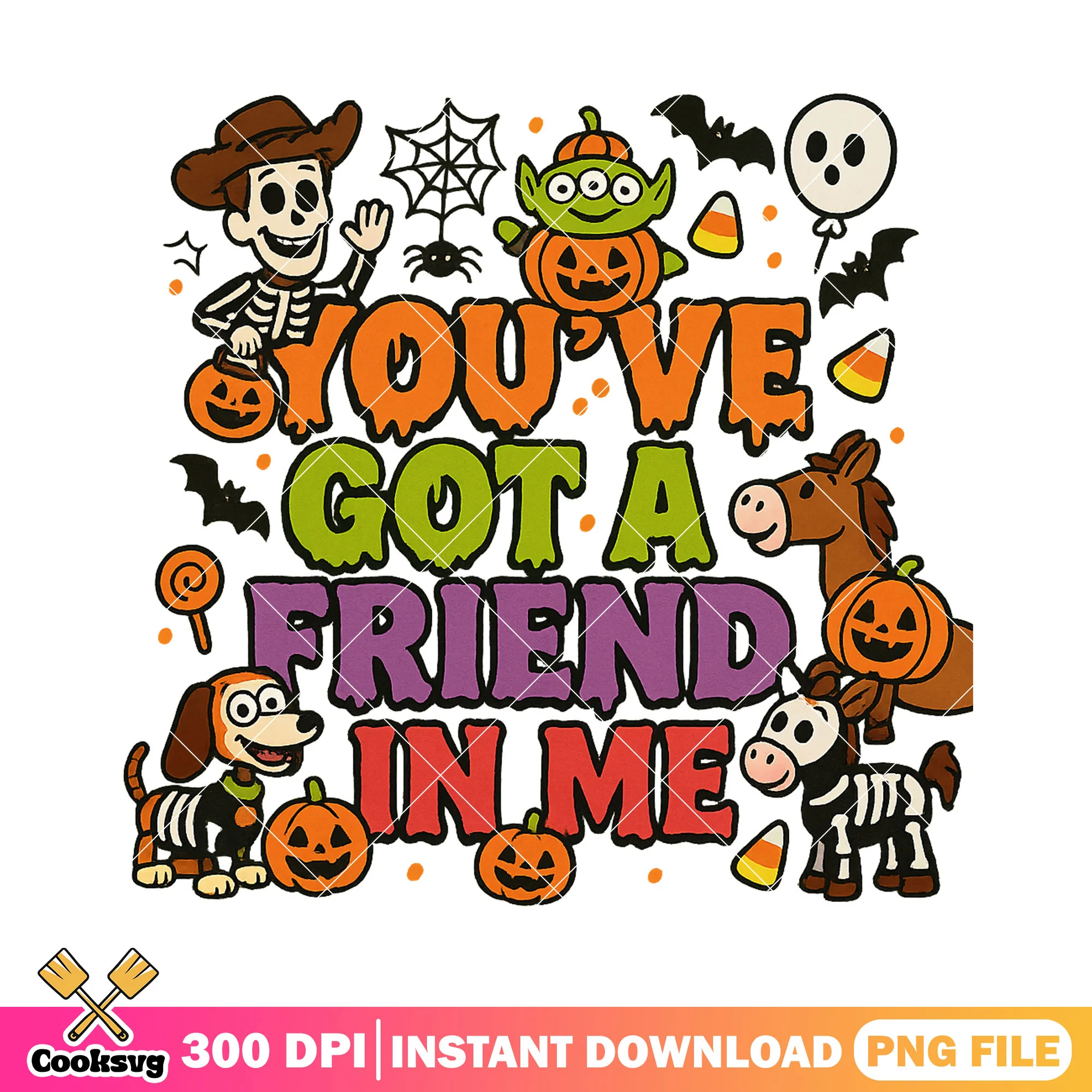 Slinky happy halloween png, halloween art png, disney slinky png
